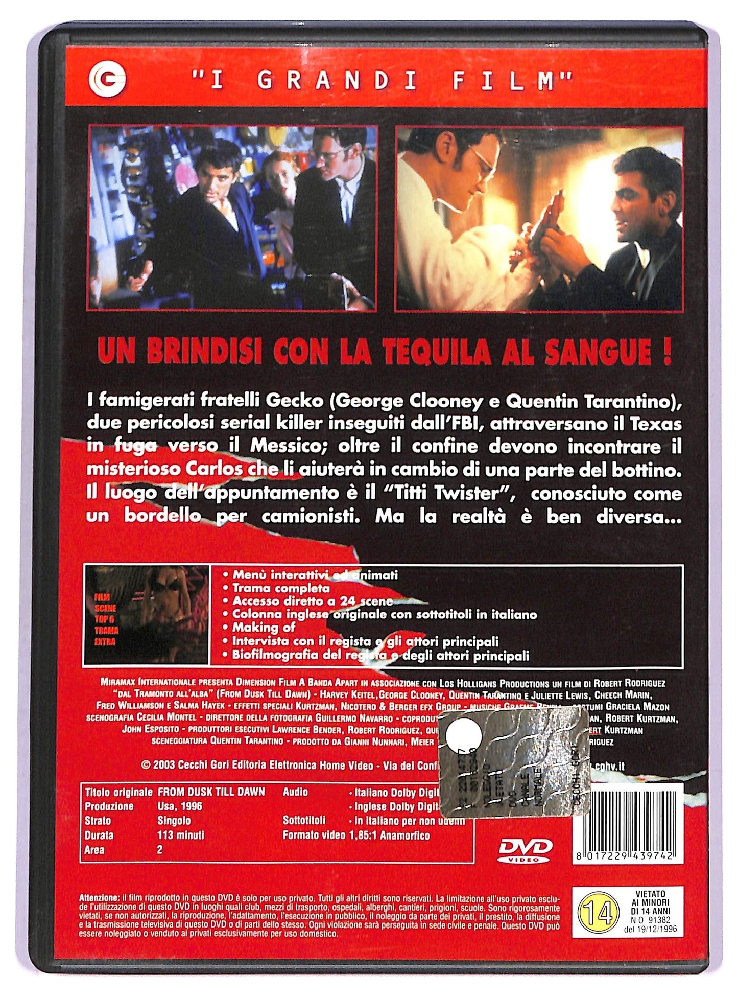 EBOND Dal tramonto all'alba DVD D788032