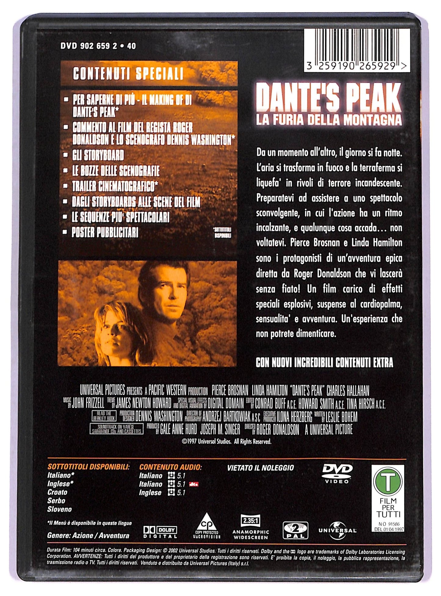 EBOND dante's peak - la furia della montagna DVD D788115