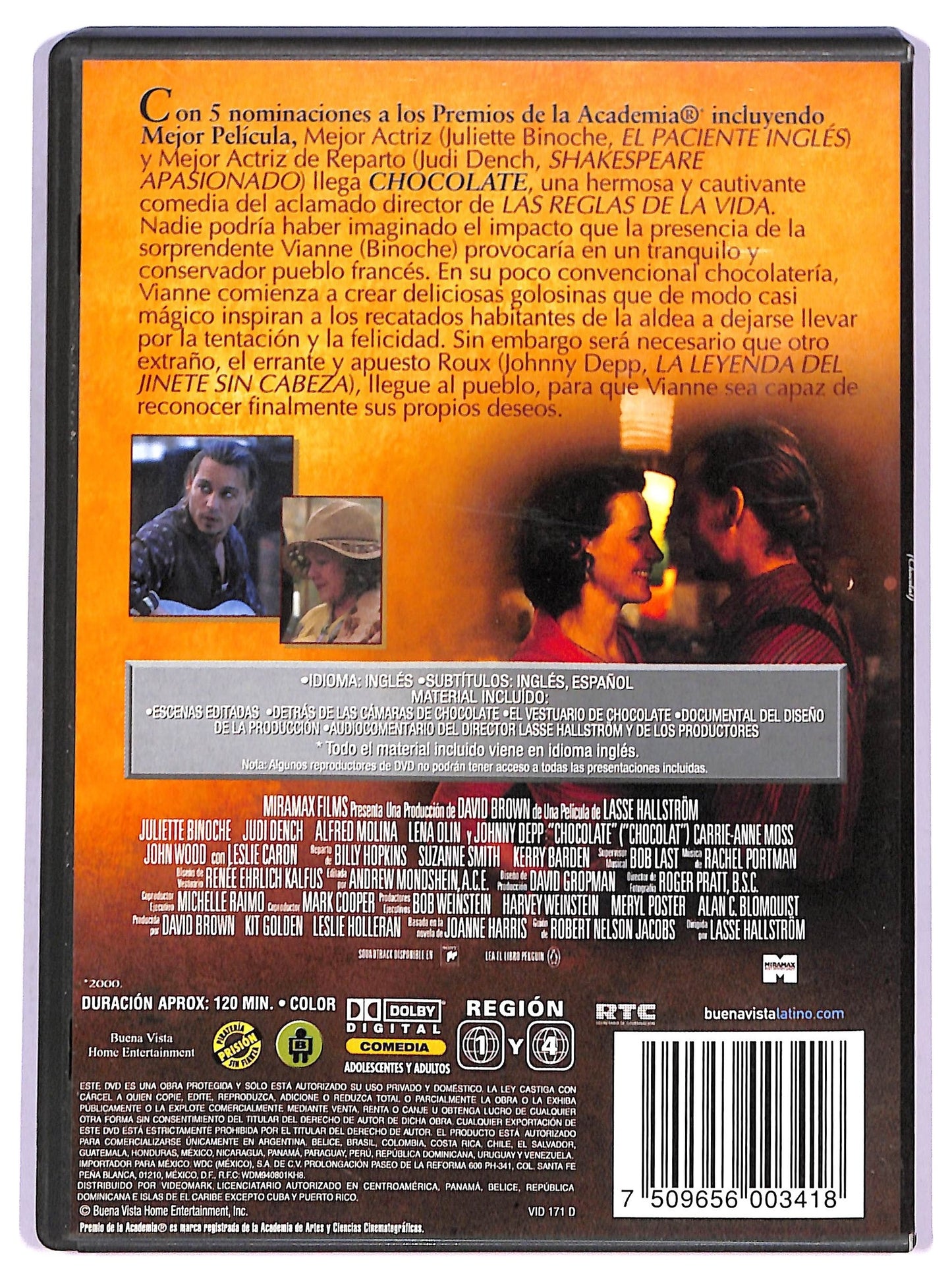 EBOND Chocolate edizione spagna - NO ITA DVD D788148