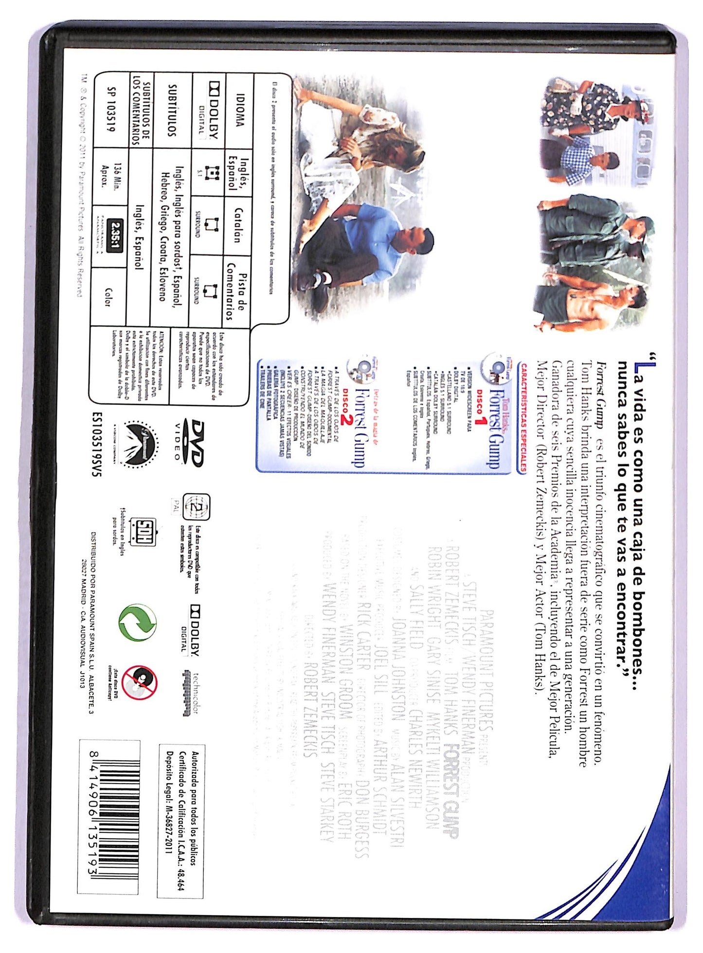 EBOND Forrest Gump - NO ITA DVD D788158