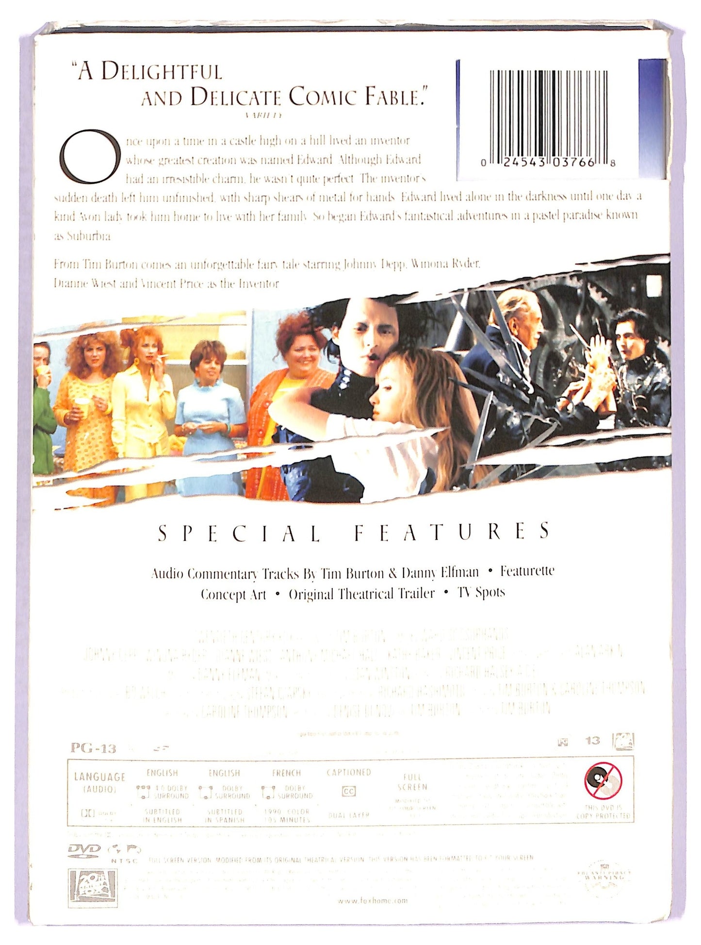 EBOND Edward Scissorhands - no ita DVD D788159