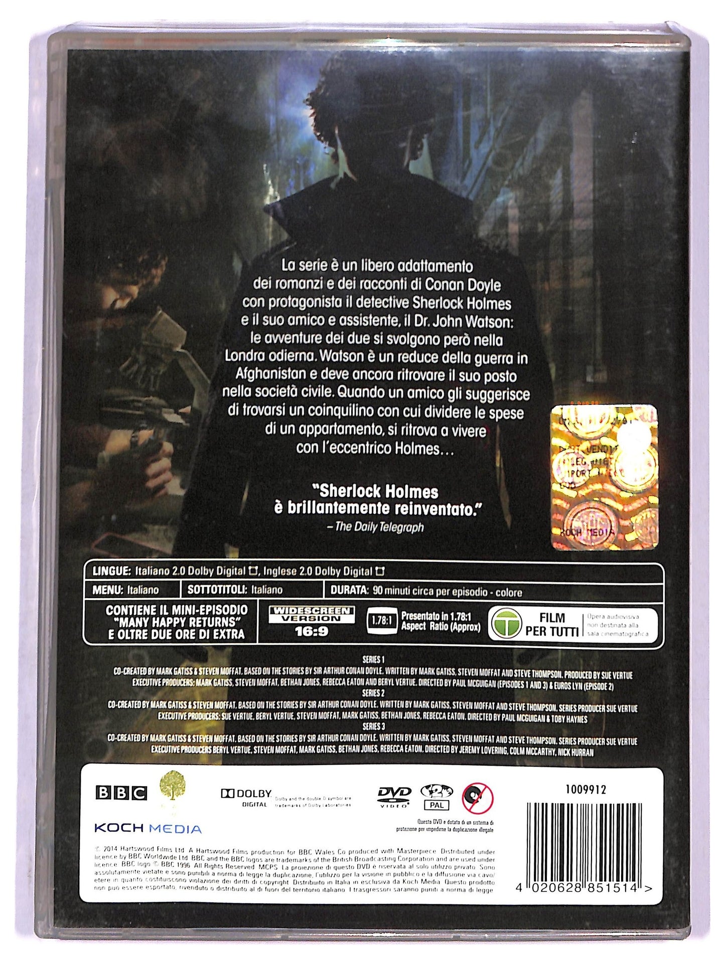 EBOND Sherlock stagione 01 - 03 DVD D788210