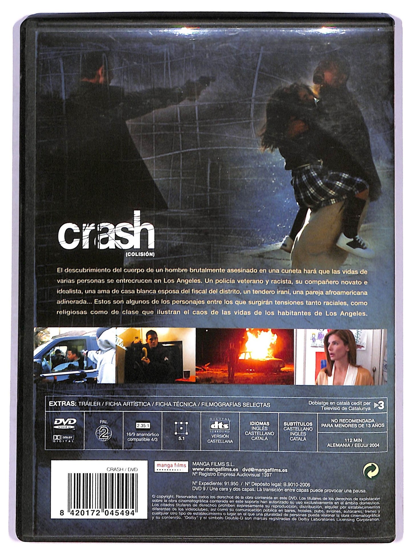 EBOND Crash - no ita EDIZIONE SPAGNA DVD D788219