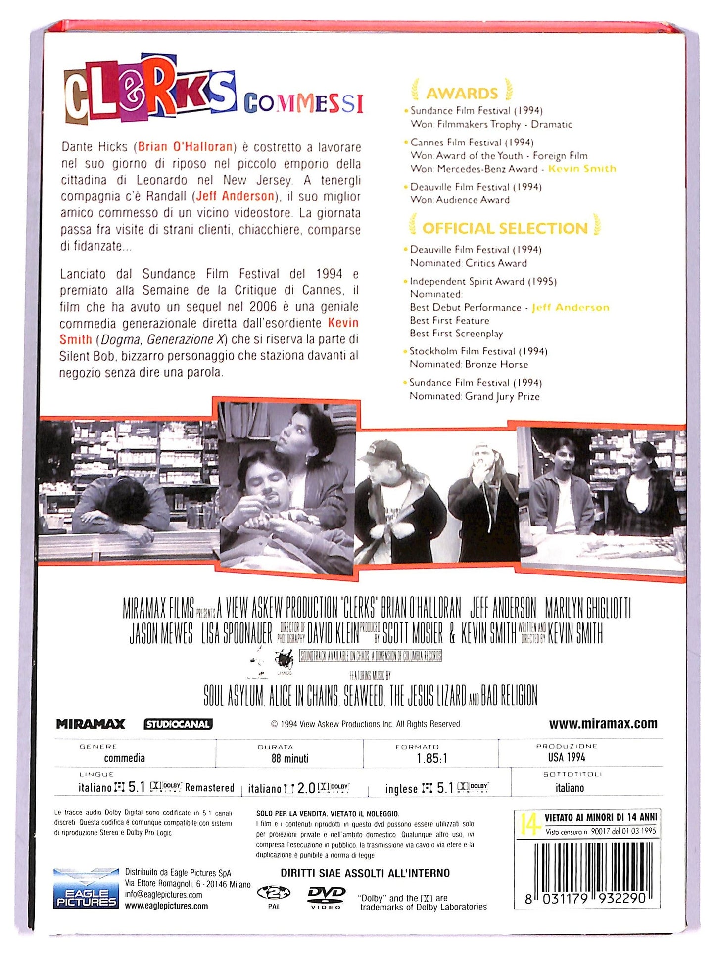 EBOND Clerks - Commessi DVD D788253