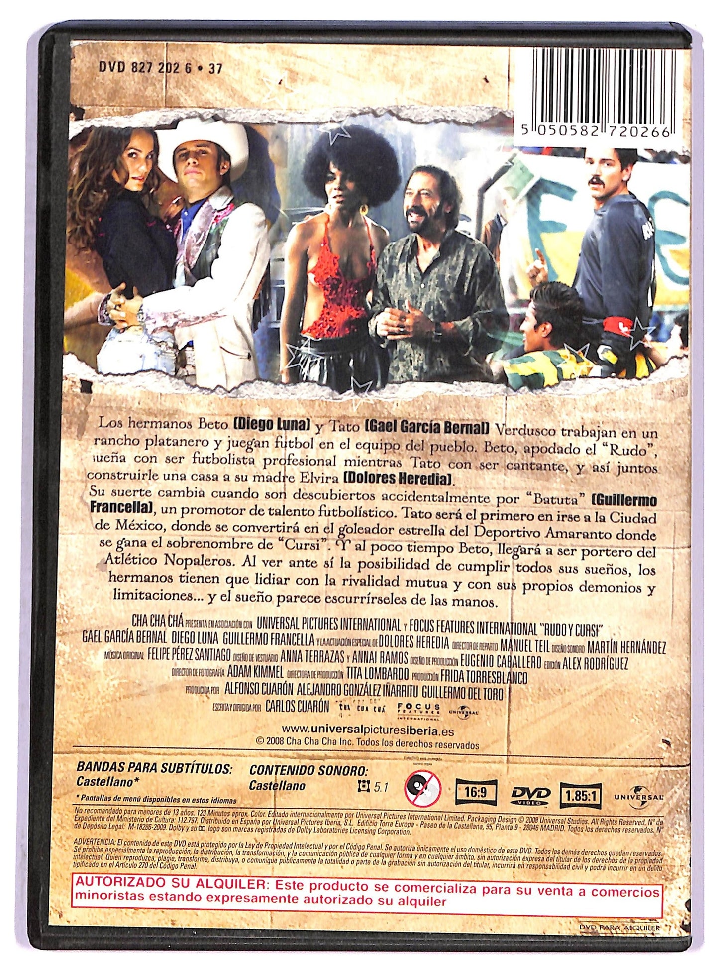 EBOND Rudo y Cursi DVD NOLEGGIO D788257