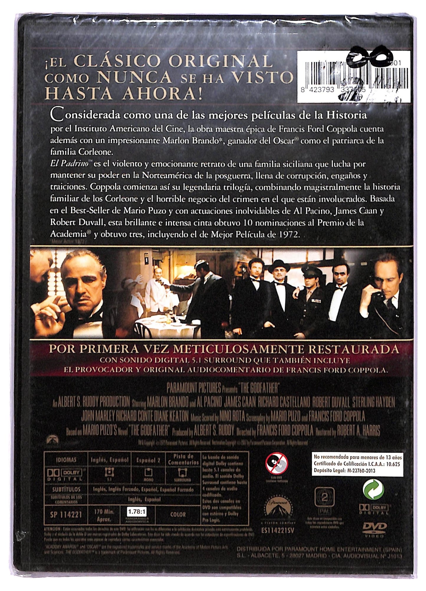 EBOND EL Padrino DVD D788320