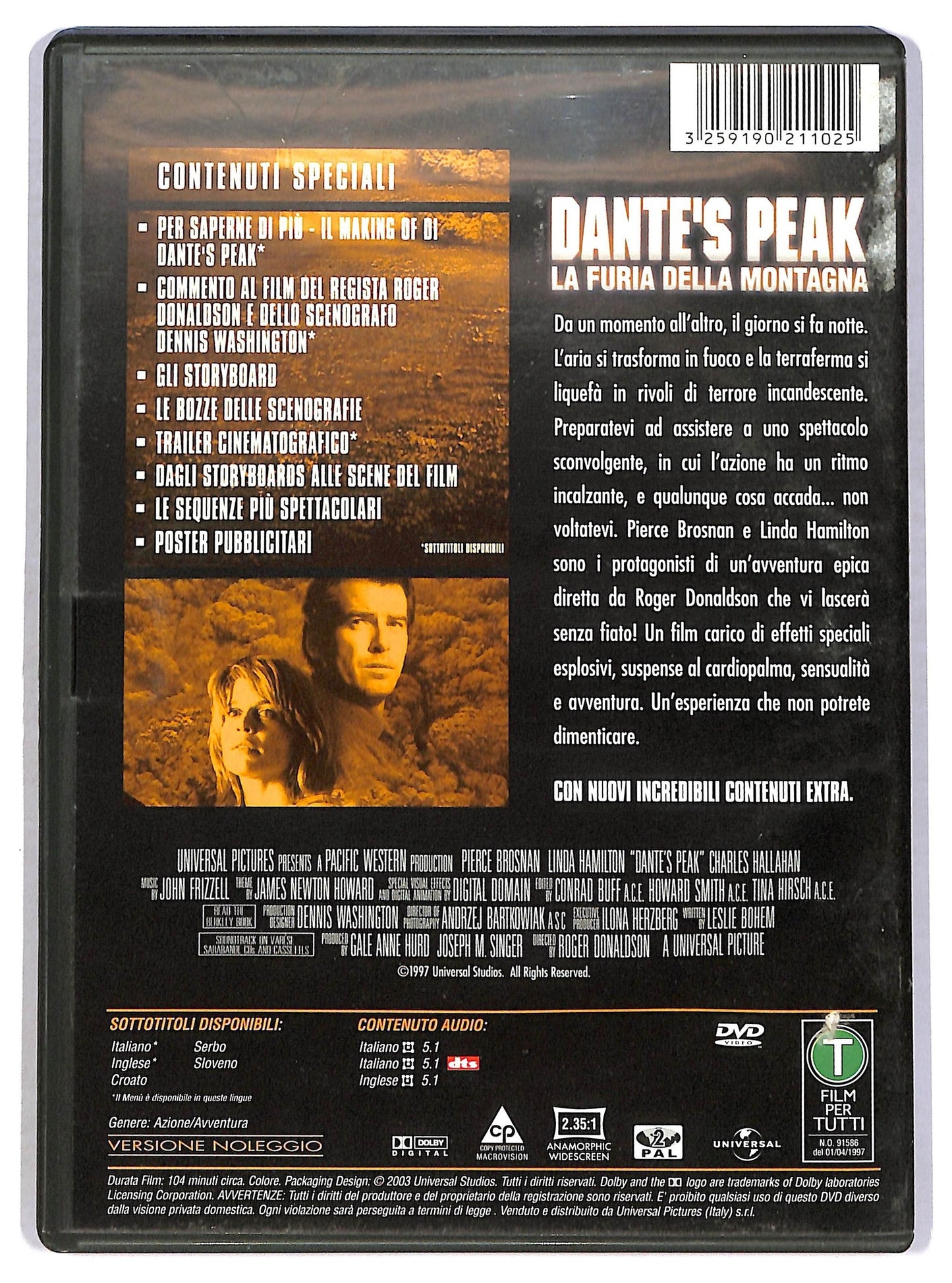 EBOND Dante's peak DVD NOLEGGIO D788525