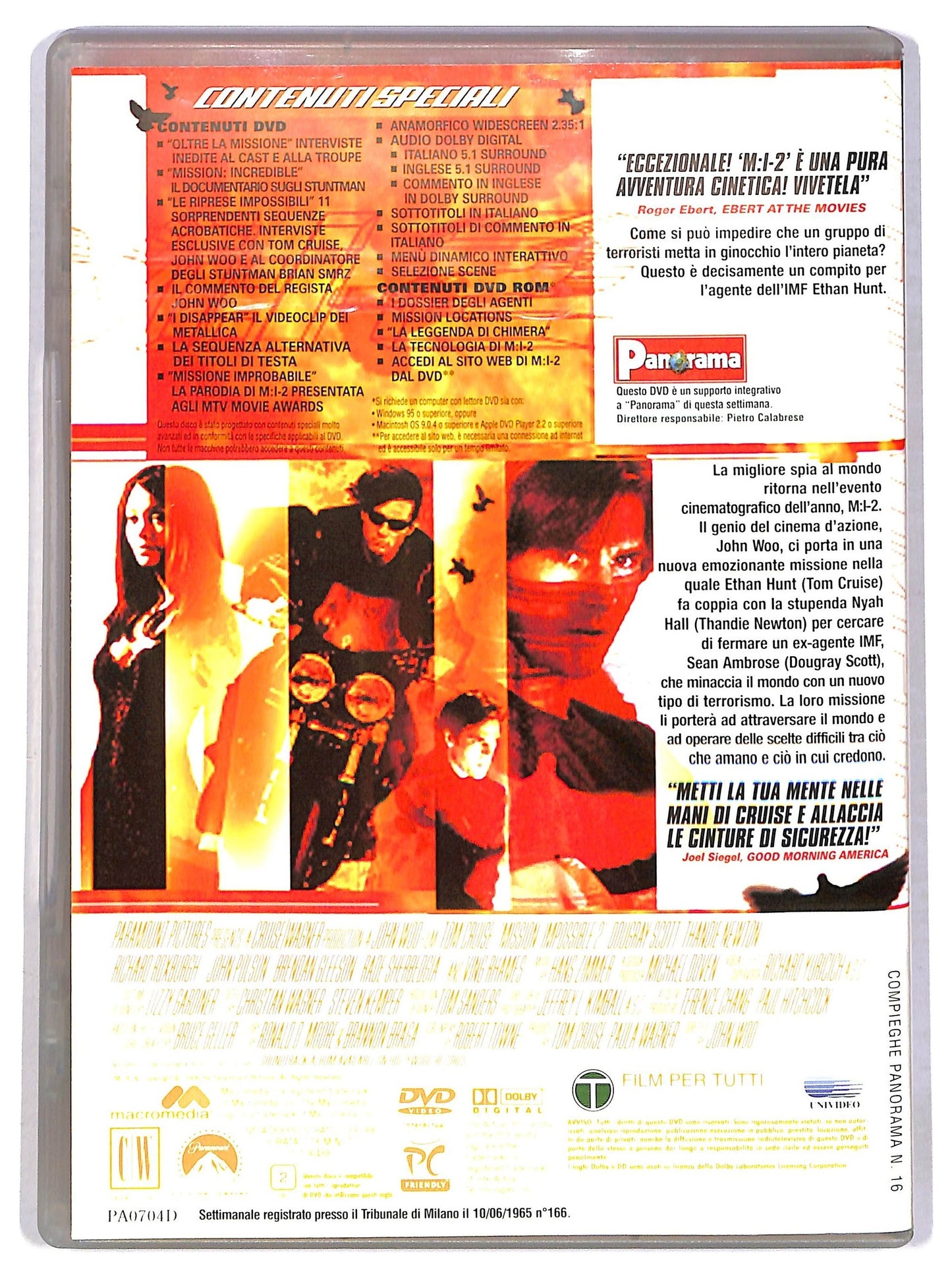 EBOND Mission: Impossible 2 EDITORIALE DVD D788626