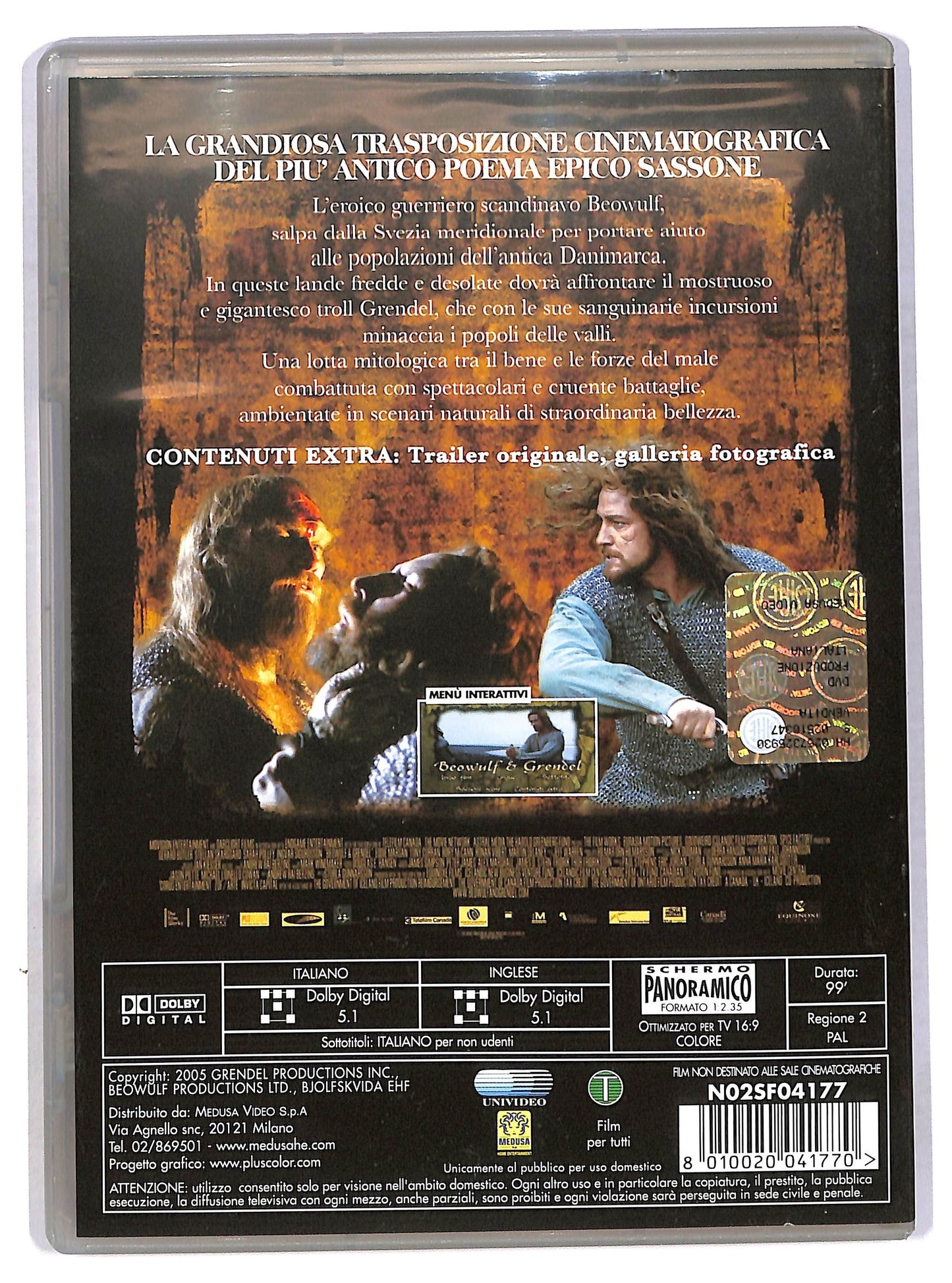 EBOND Beowulf e Grendel DVD D788658
