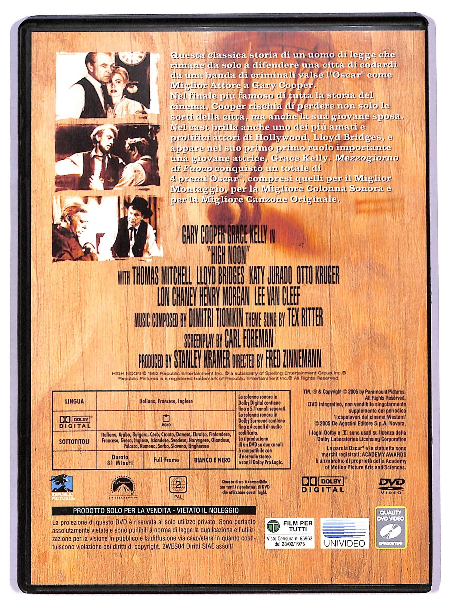 EBOND Mezzogiorno Di Fuoco DVD  Editoriale D788702