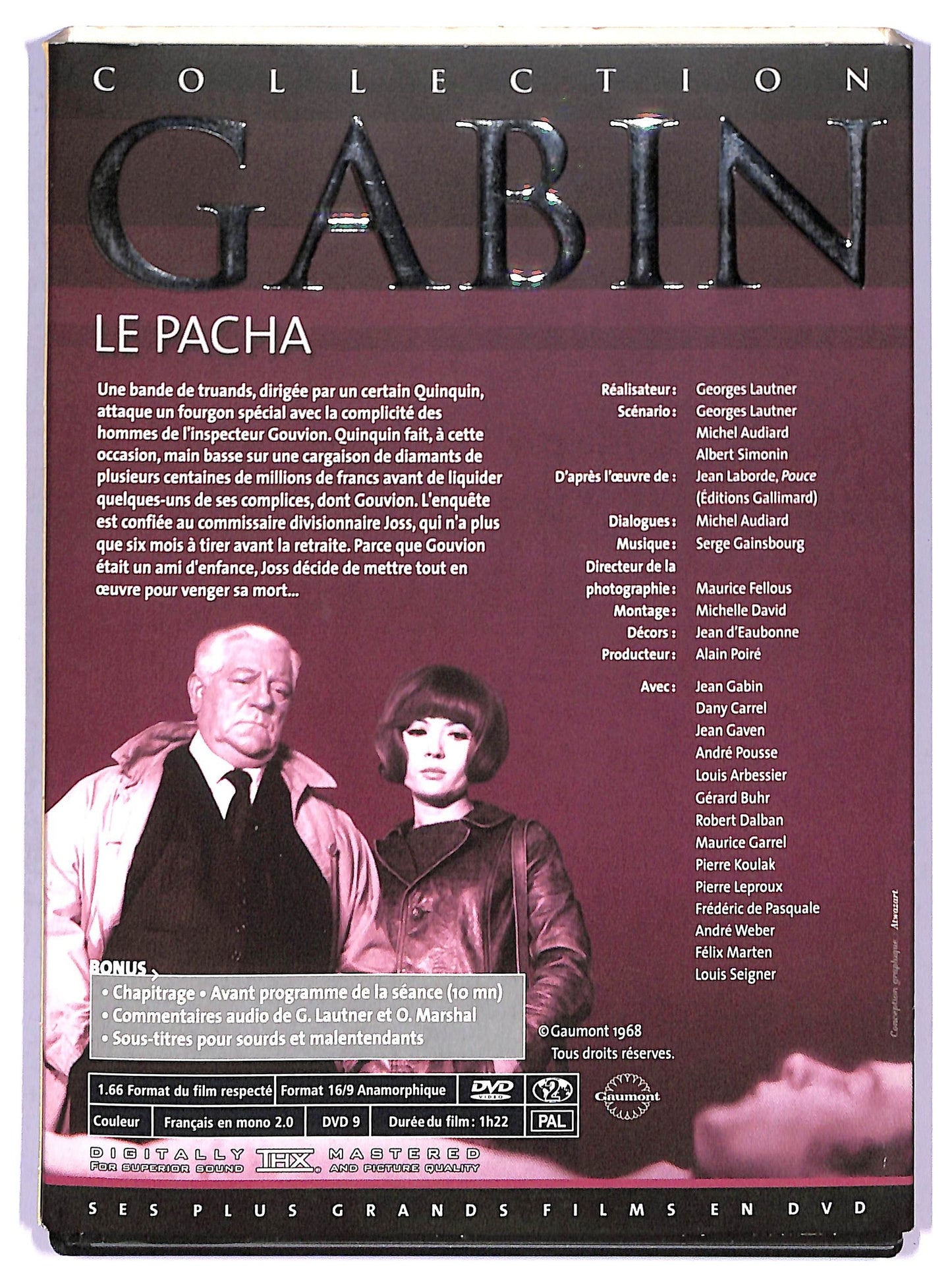 EBOND Le Pacha ( Francais Version ) Slipcase EDITORIALE DVD D788706