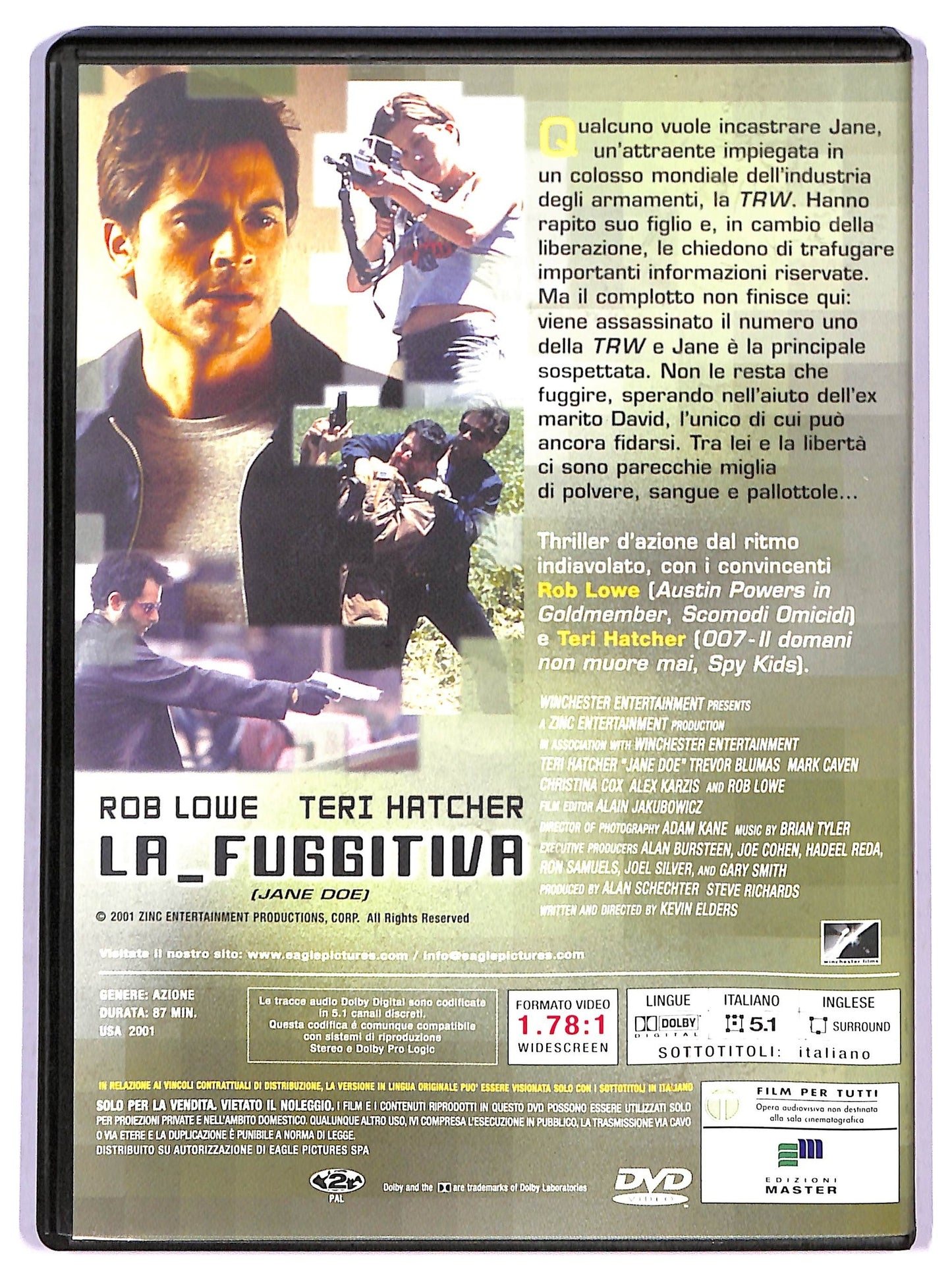 EBOND La fuggitiva EDITORIALE DVD D788712