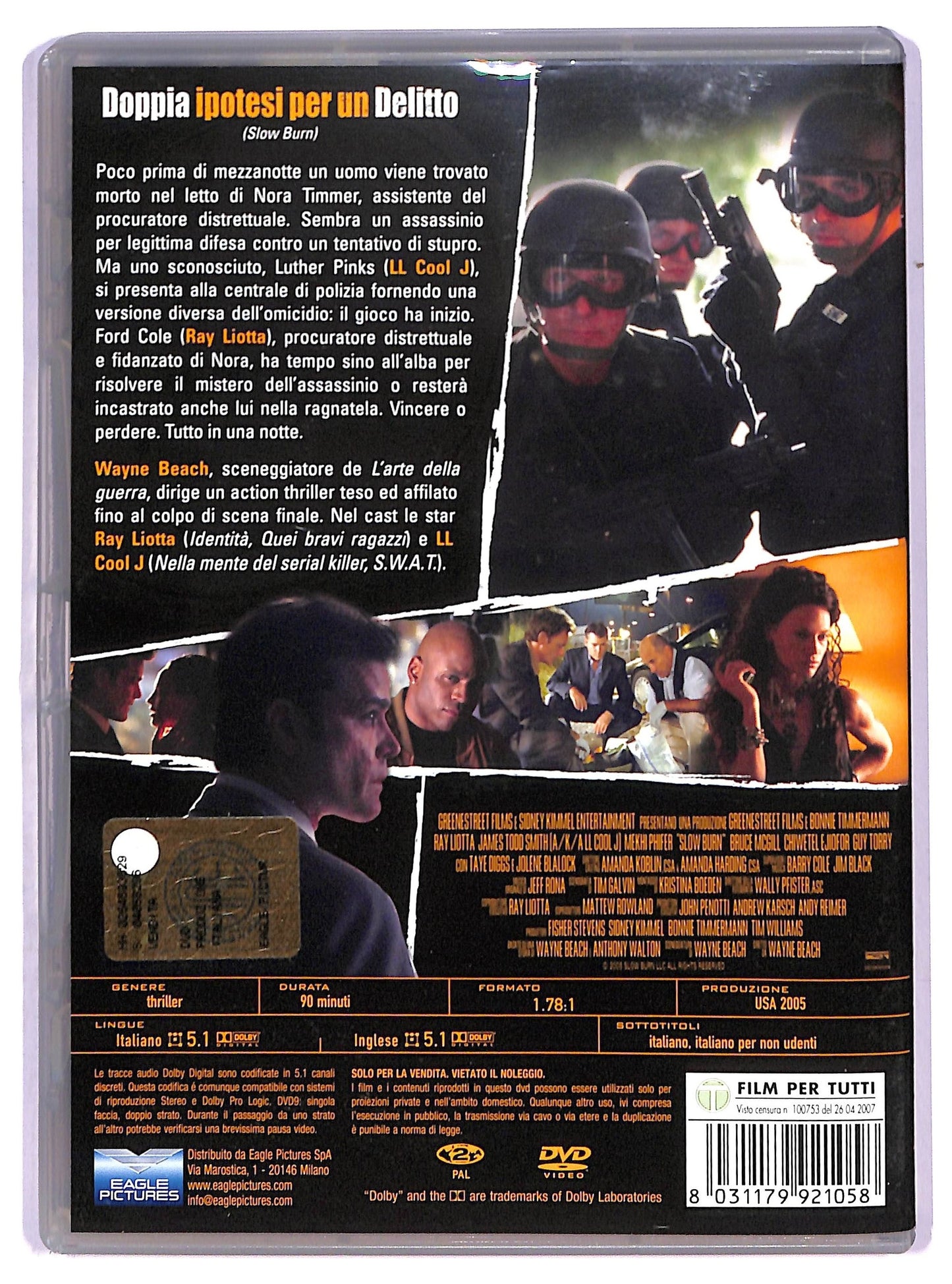EBOND Doppia ipotesi per un delitto DVD D788713