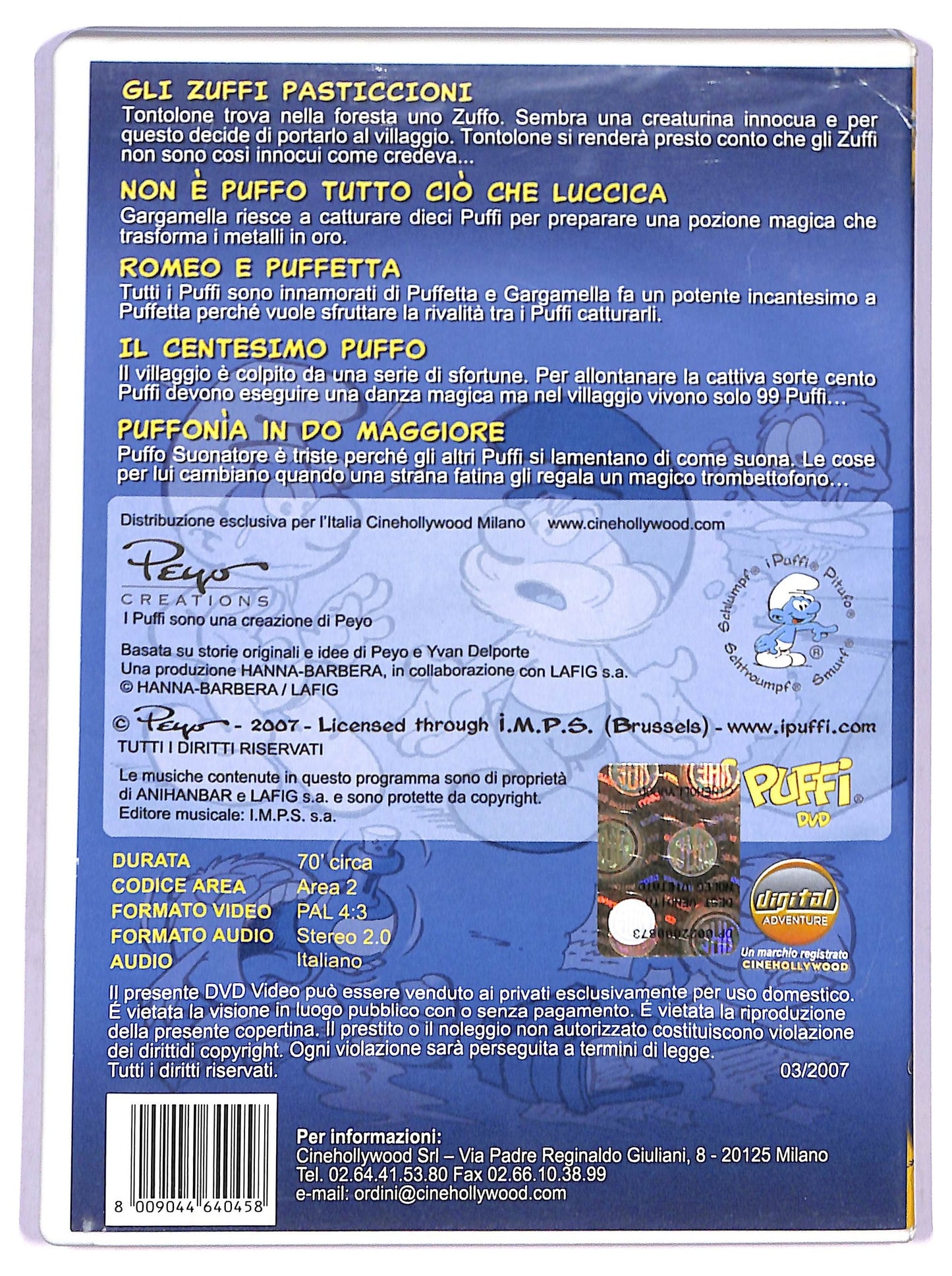 EBOND I Puffi - Romeo e Puffetta DVD D788716