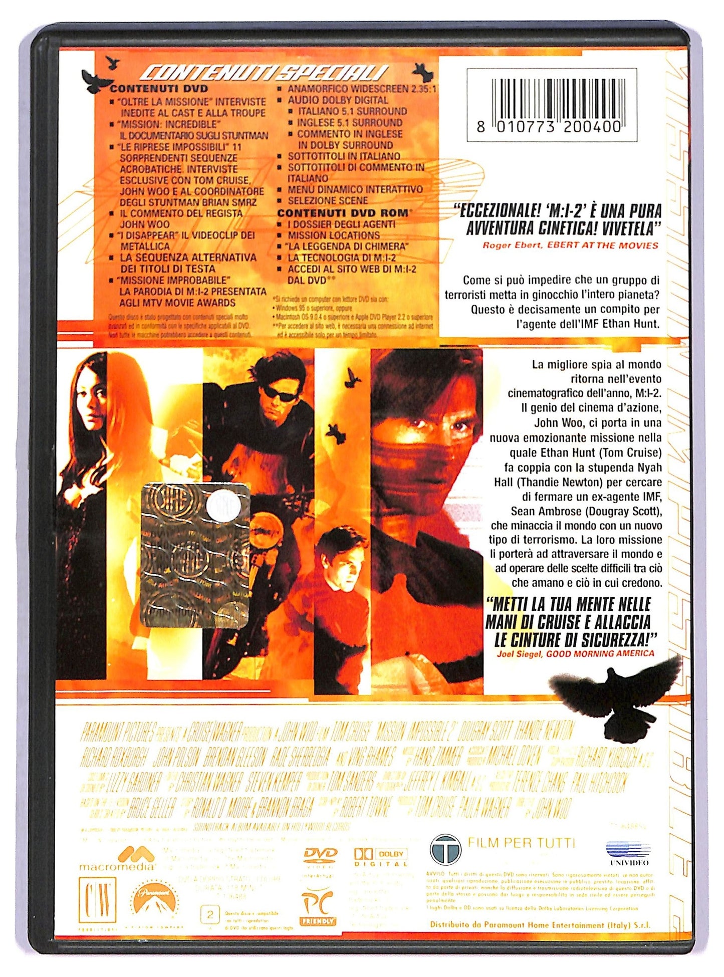EBOND Mission: Impossible 2 DVD D788749