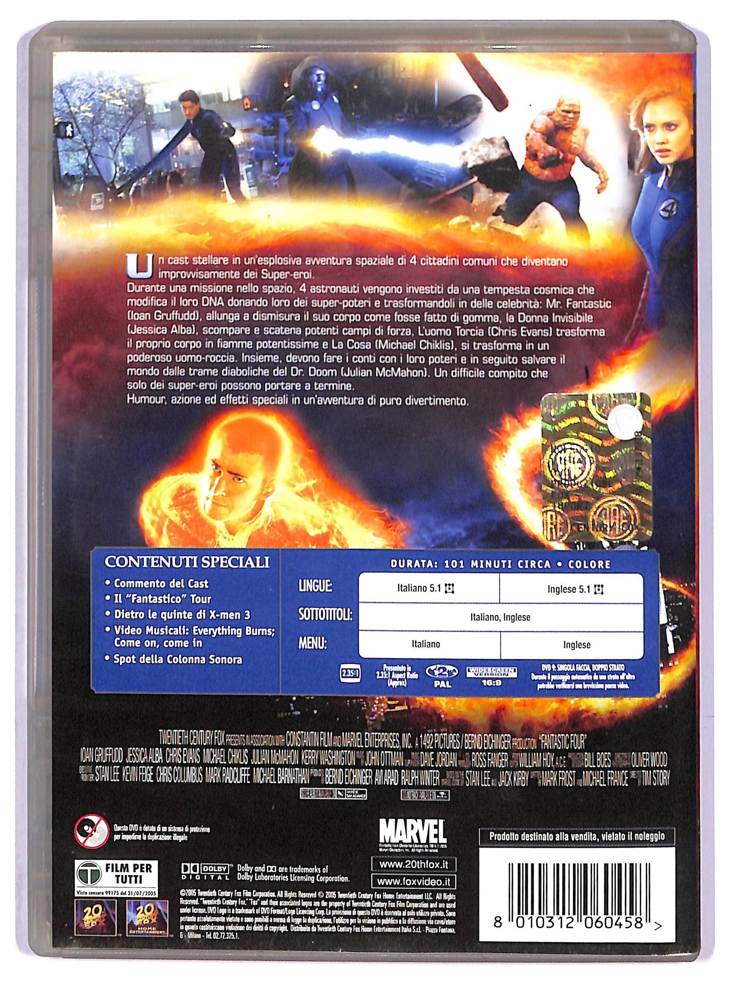 EBOND i fantastici 4 DVD D788753