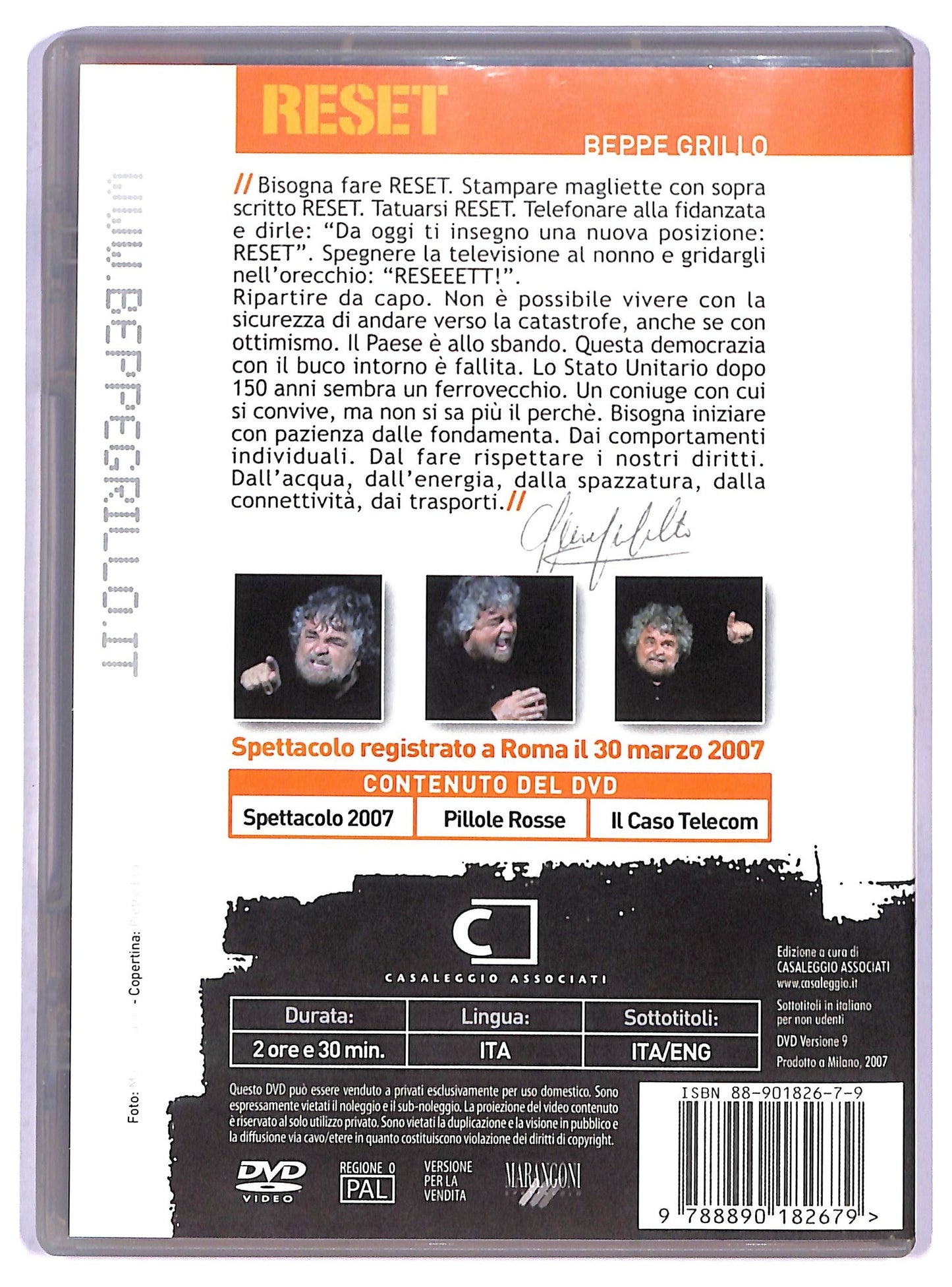 EBOND reset DVD D788829