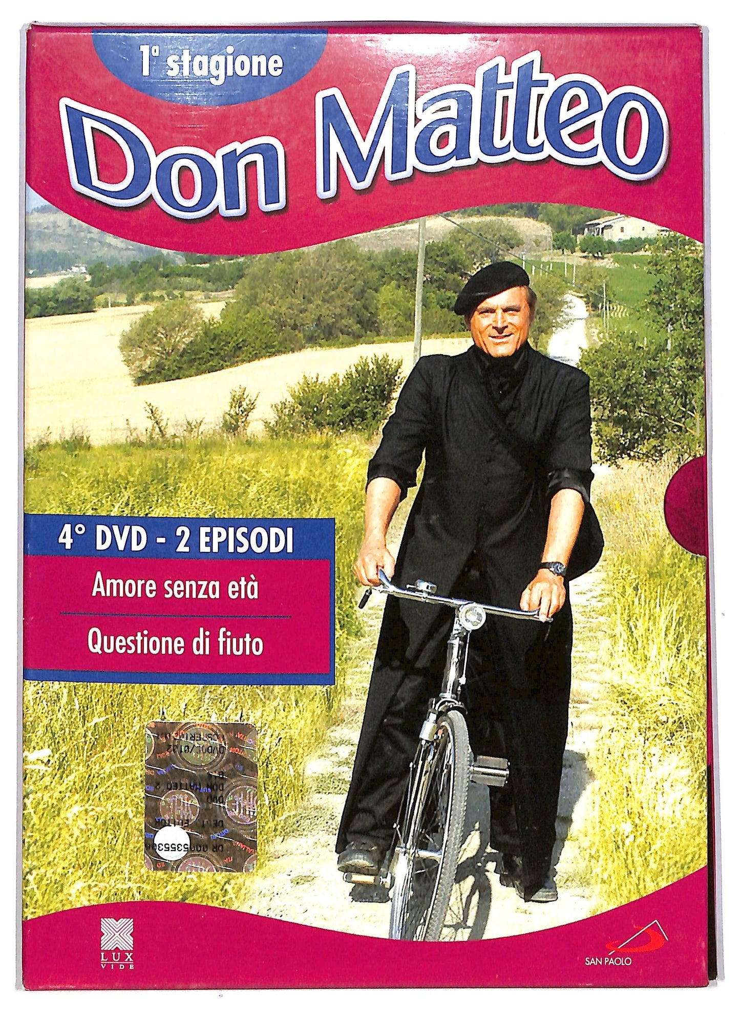 EBOND Don Matteo 1a Stagione 4° DVD 2 Episodi Slipcase EDITORIALE DVD D788941