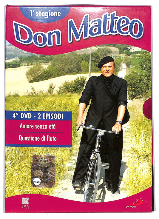 EBOND Don Matteo 1a Stagione 4° DVD 2 Episodi Slipcase EDITORIALE DVD D788941