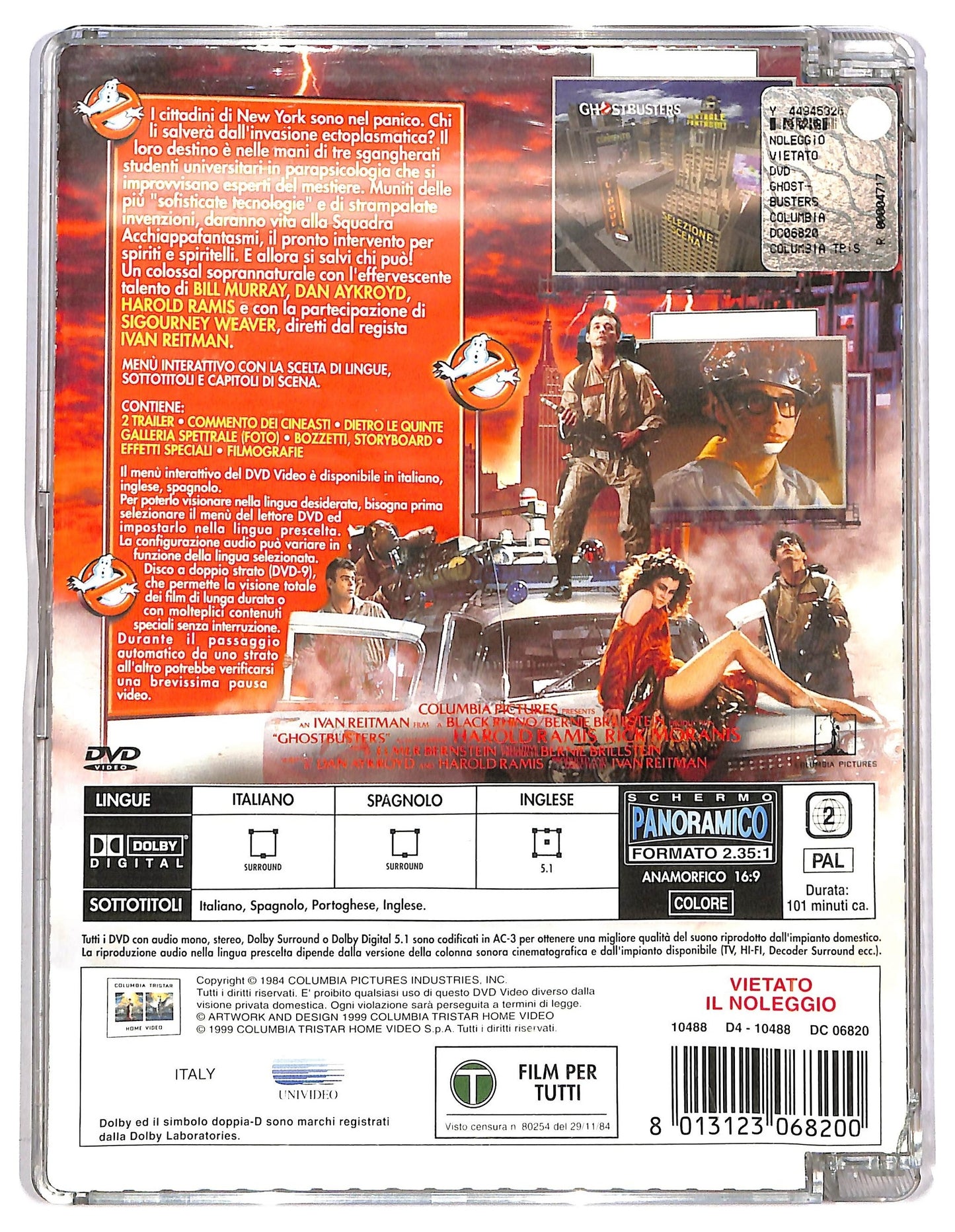 EBOND Ghostbusters SJB DVD D789019