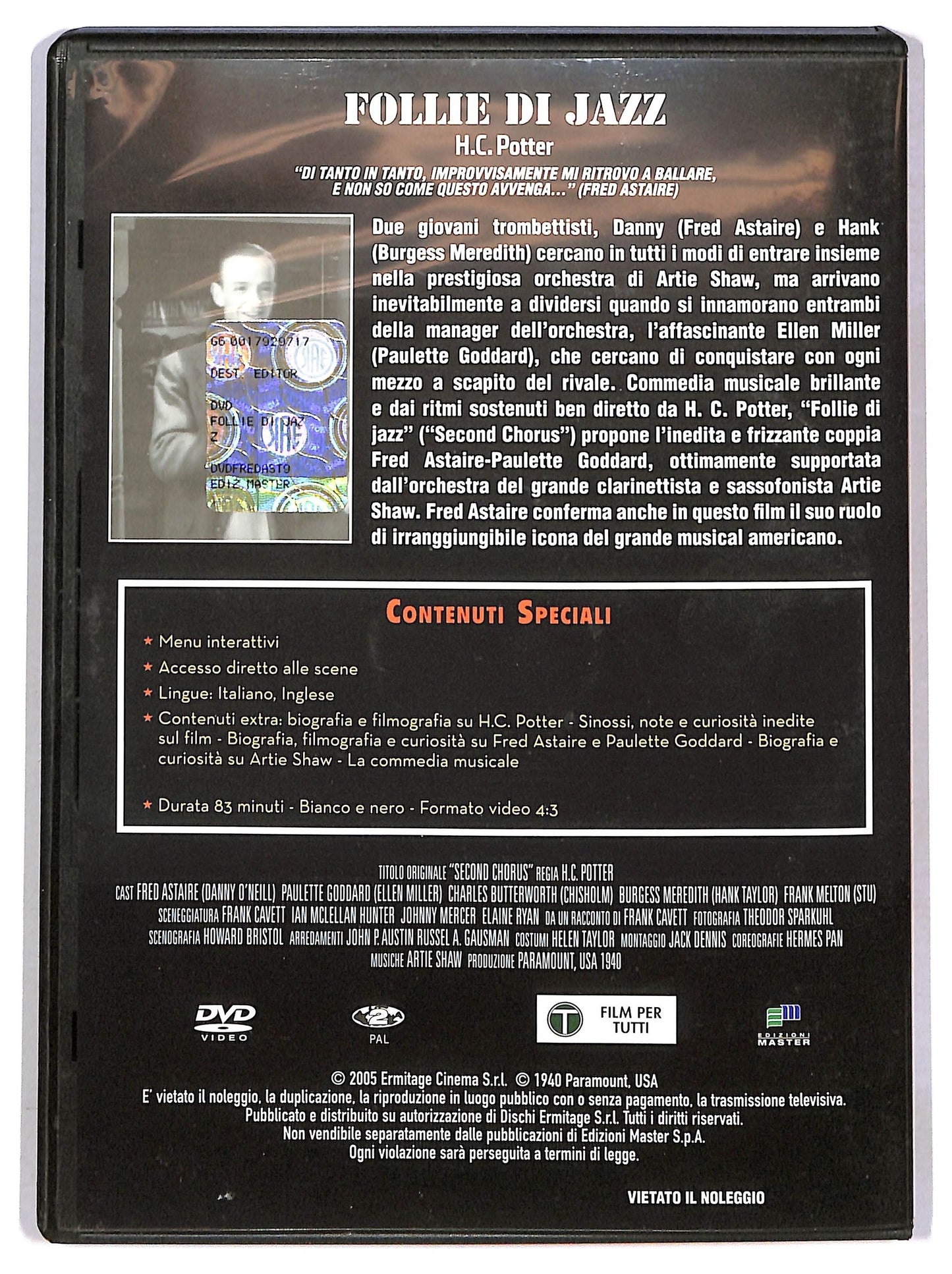 EBOND Follie di jazz EDITORIALE DVD D789055