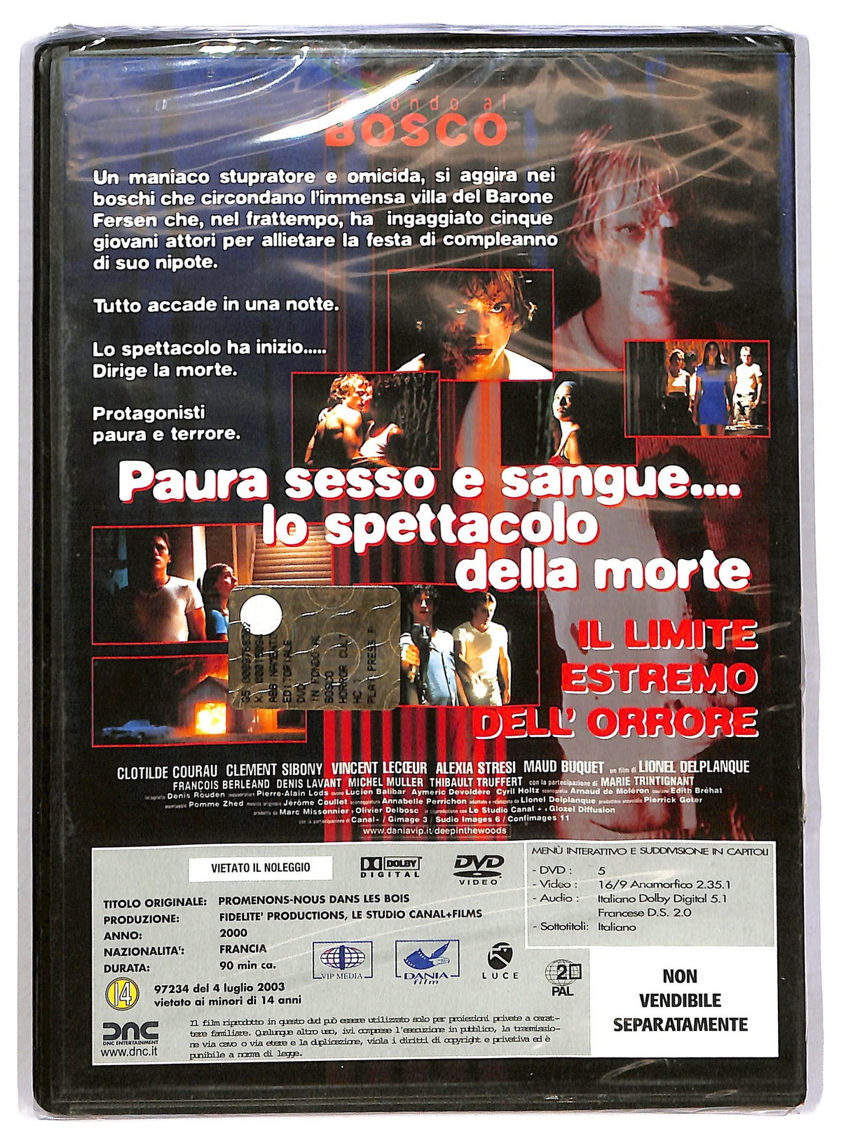 EBOND In fondo al bosco EDITORIALE DVD D789101