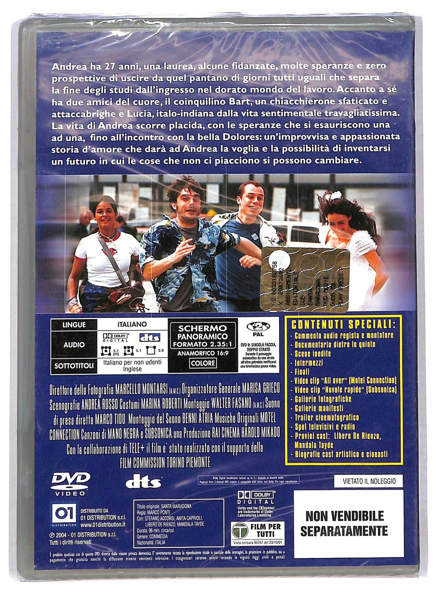 EBOND Santa Maradona EDITORIALE DVD D789103