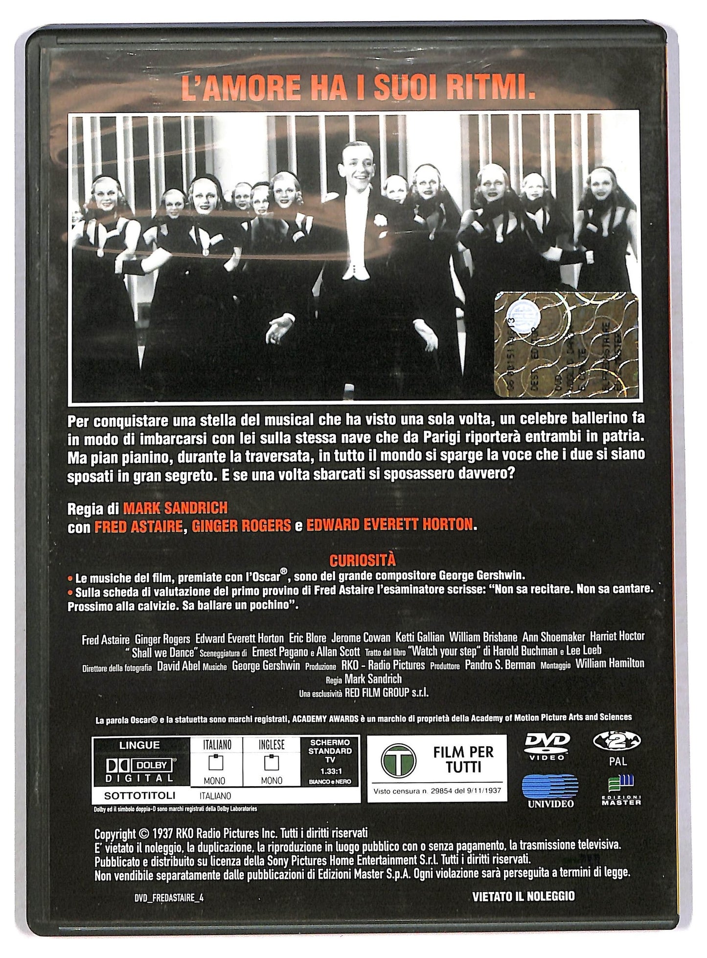 EBOND Voglio danzare con te EDITORIALE DVD D789214