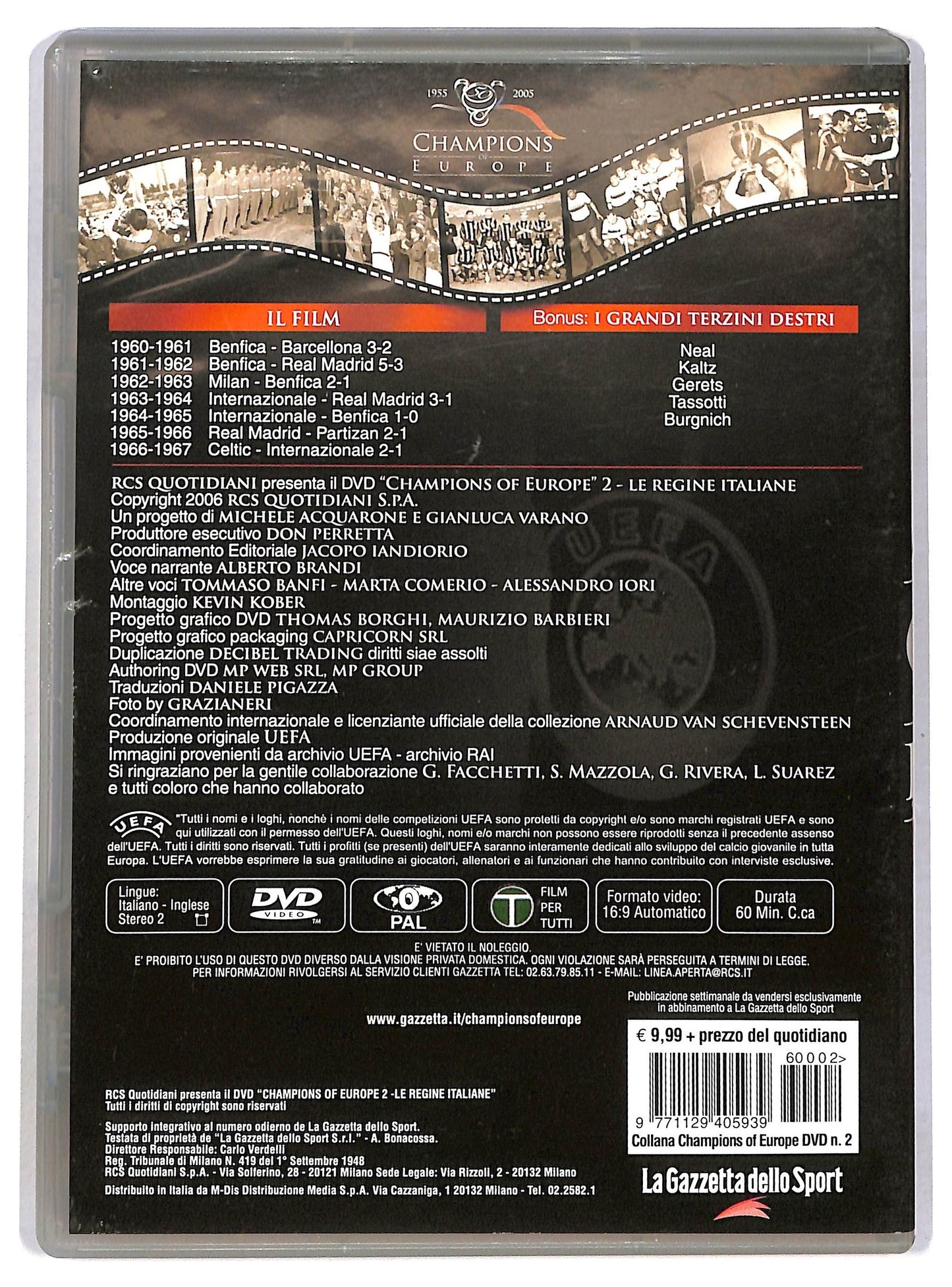 EBOND Le regine italiane - 50 anni di coppa dei - volume 2 EDITORIALE DVD D789234