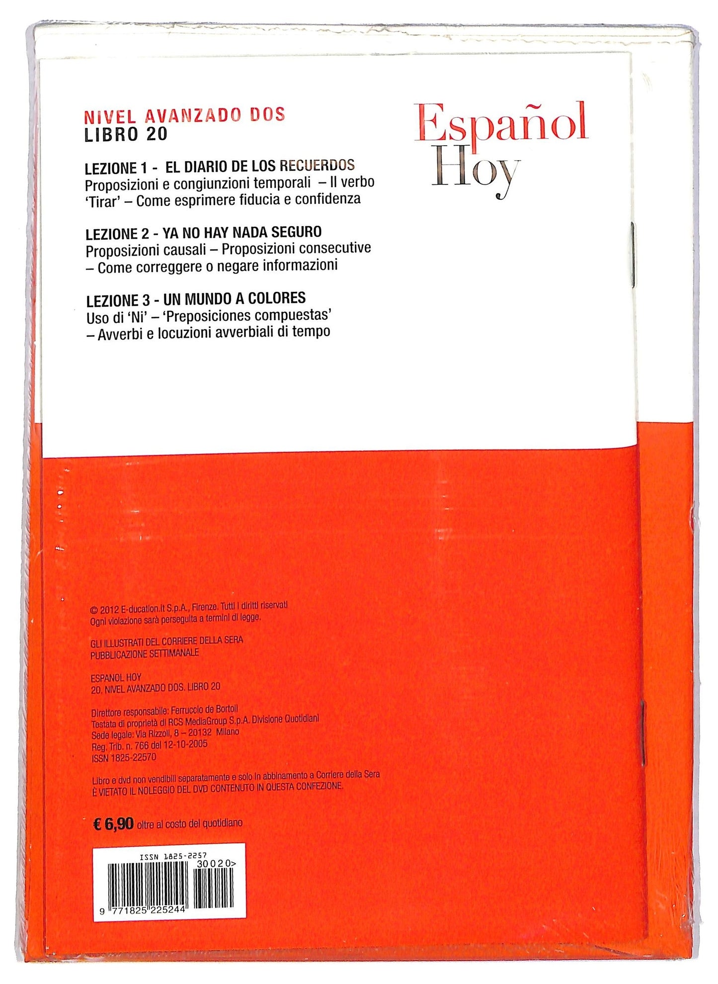 EBOND Espanol hoy volume 20 EDITORIALE DVD D789304