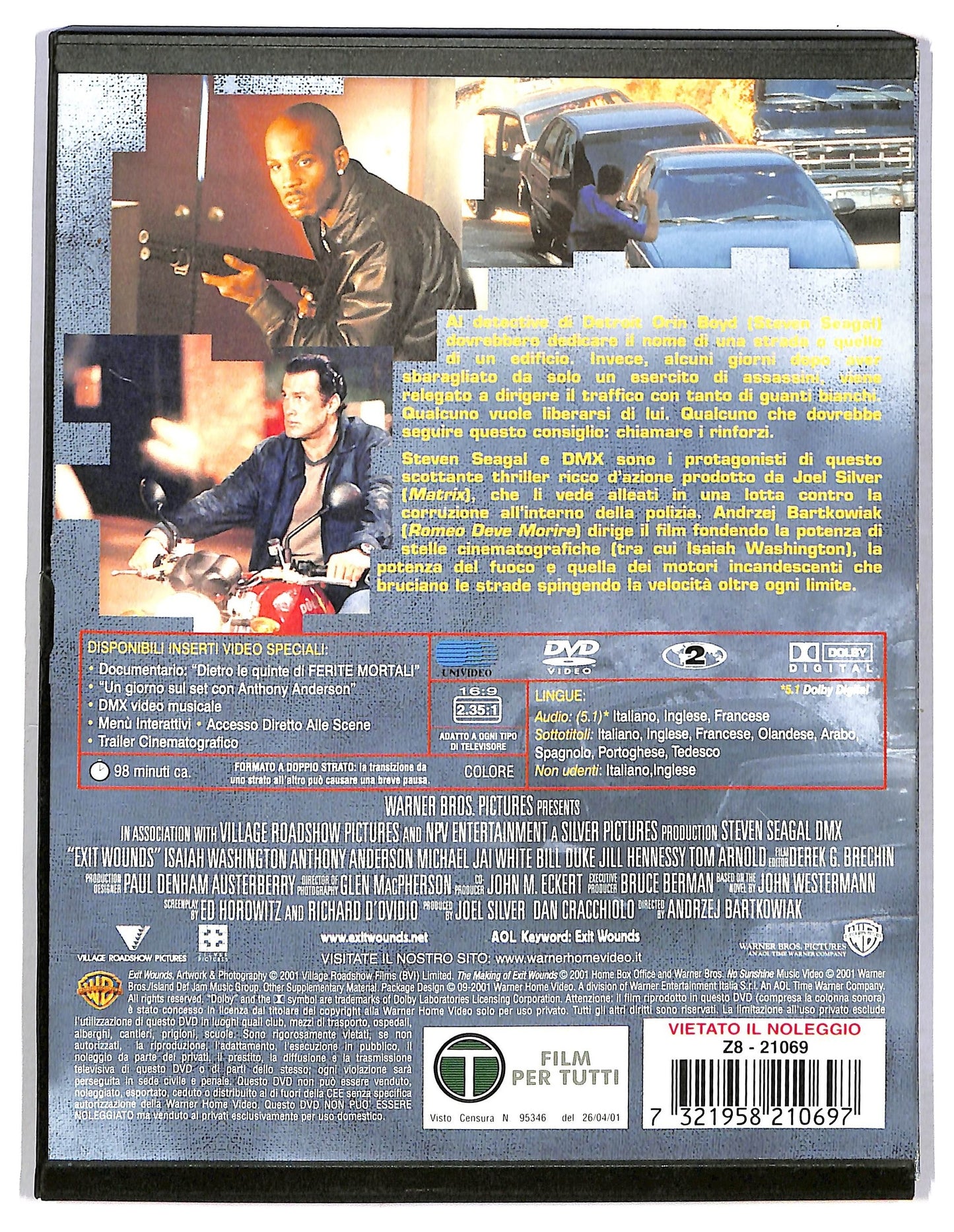EBOND Ferite Mortali DVD Snapper D789359