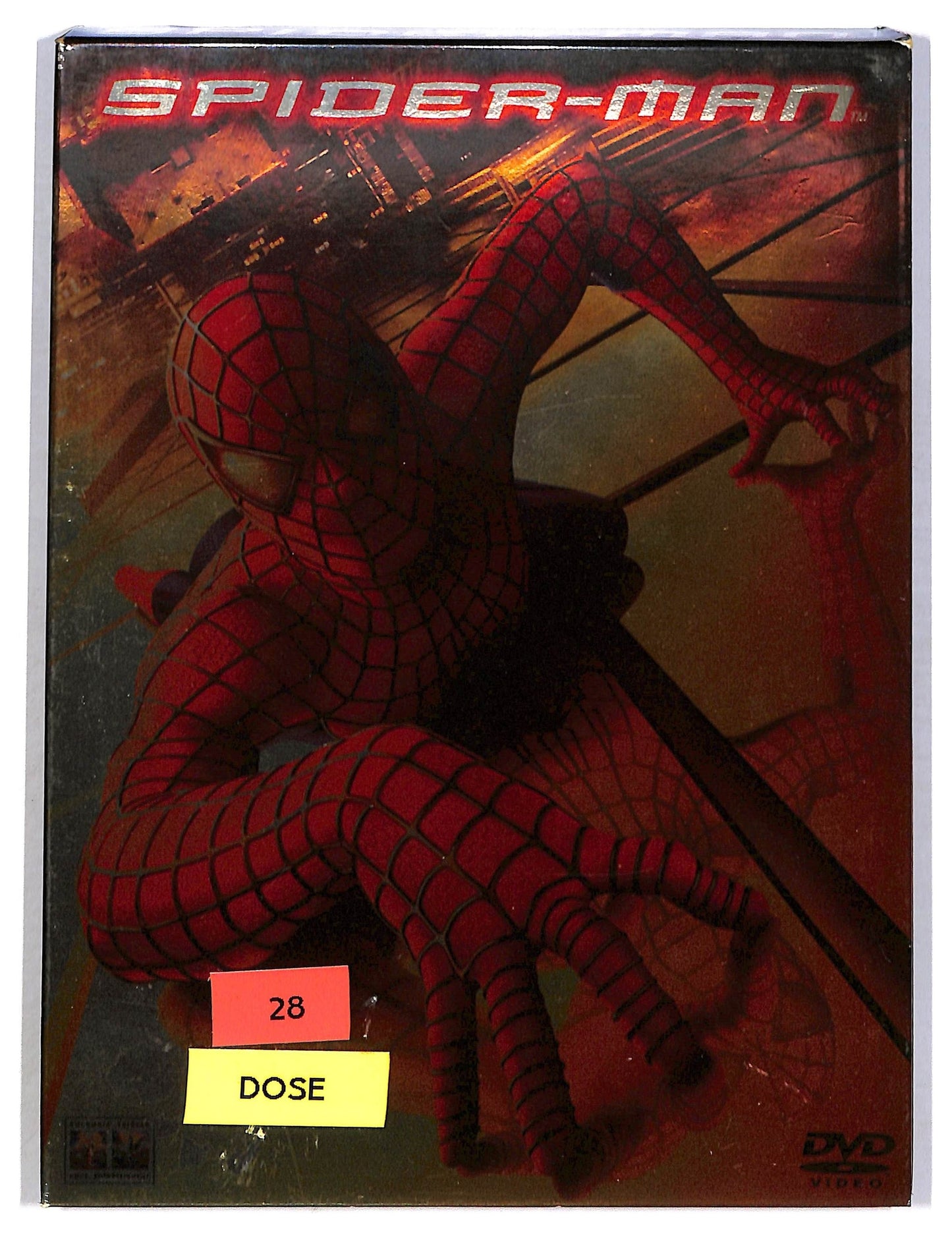 EBOND Spider-man DVD Slipcase SLIM D789425