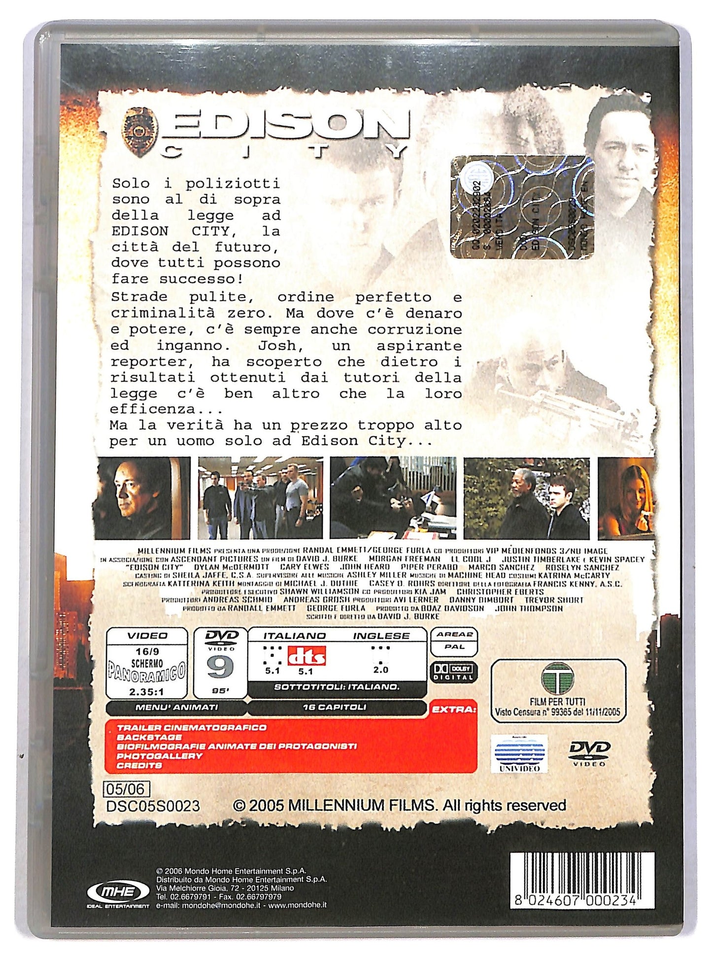 EBOND edison city DVD D789451