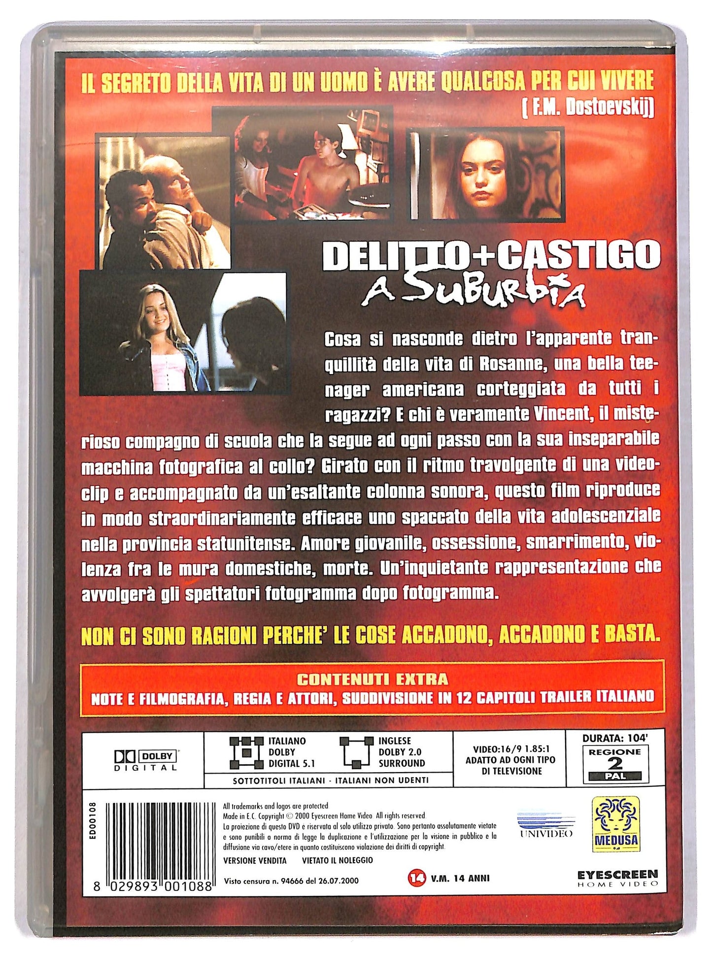 EBOND delitto + castigo a suburbia DVD D789459