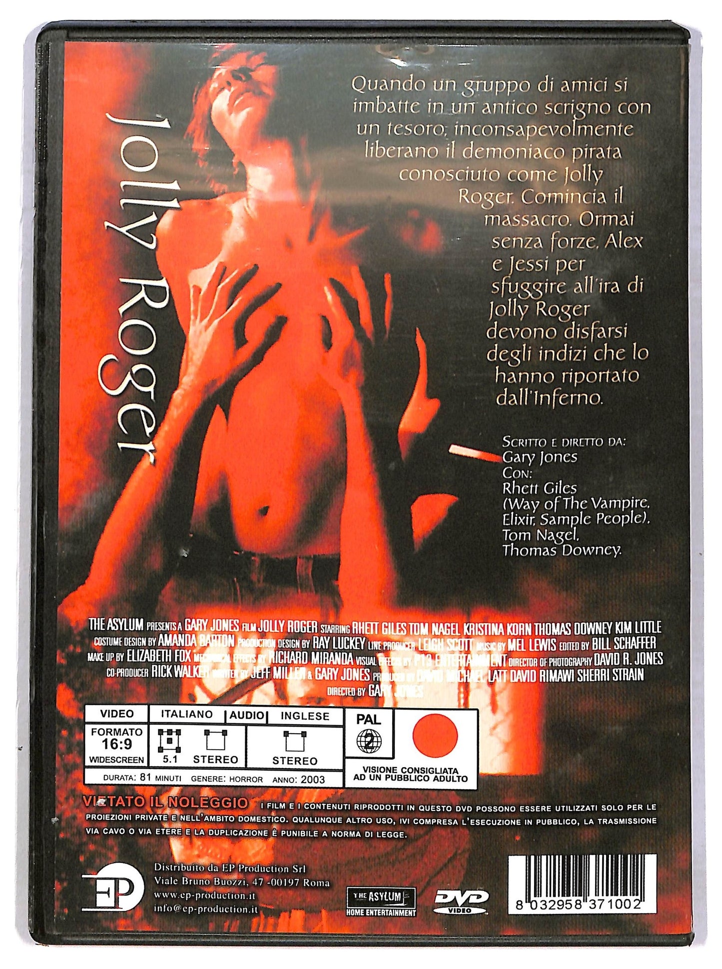 EBOND Jolly Roger: il massacro ha inizio EDITORIALE DVD D789547