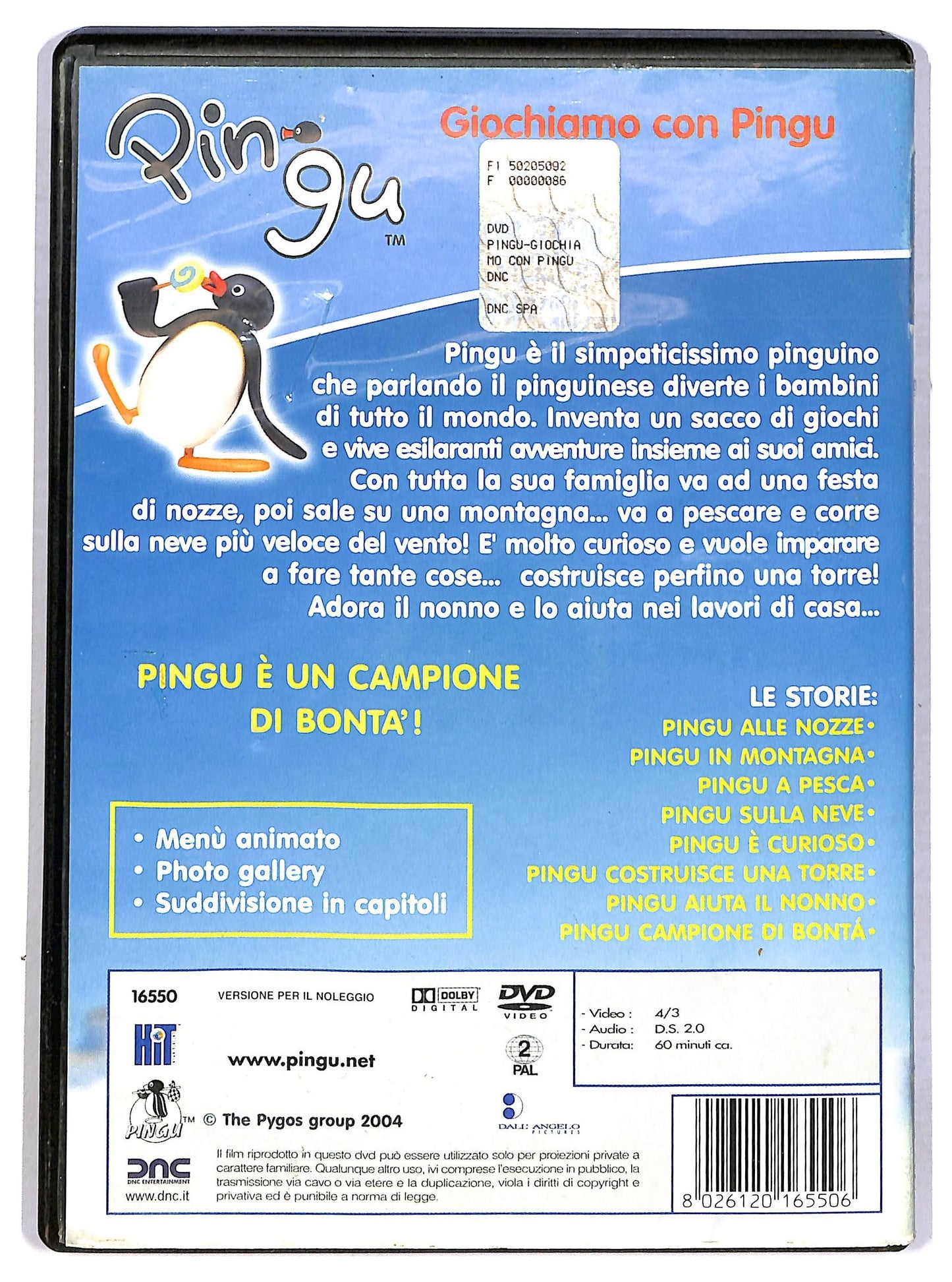 EBOND Pingu - Giochiamo Con Pingu NOLEGGIO DVD D789614