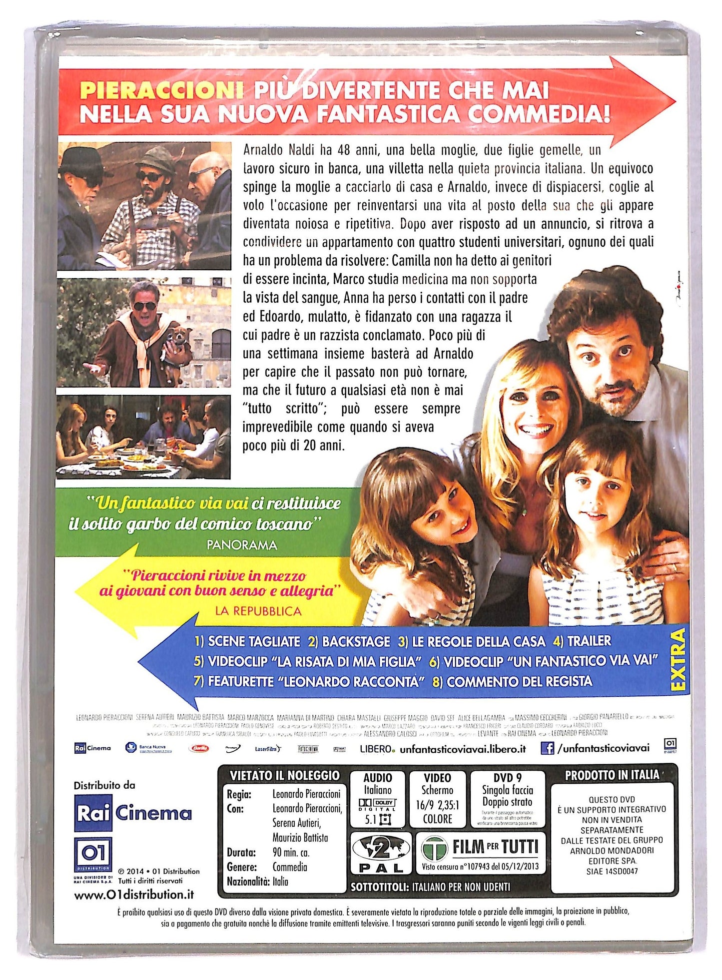 EBOND Un Fantastico Via Vai EDITORIALE DVD D789656