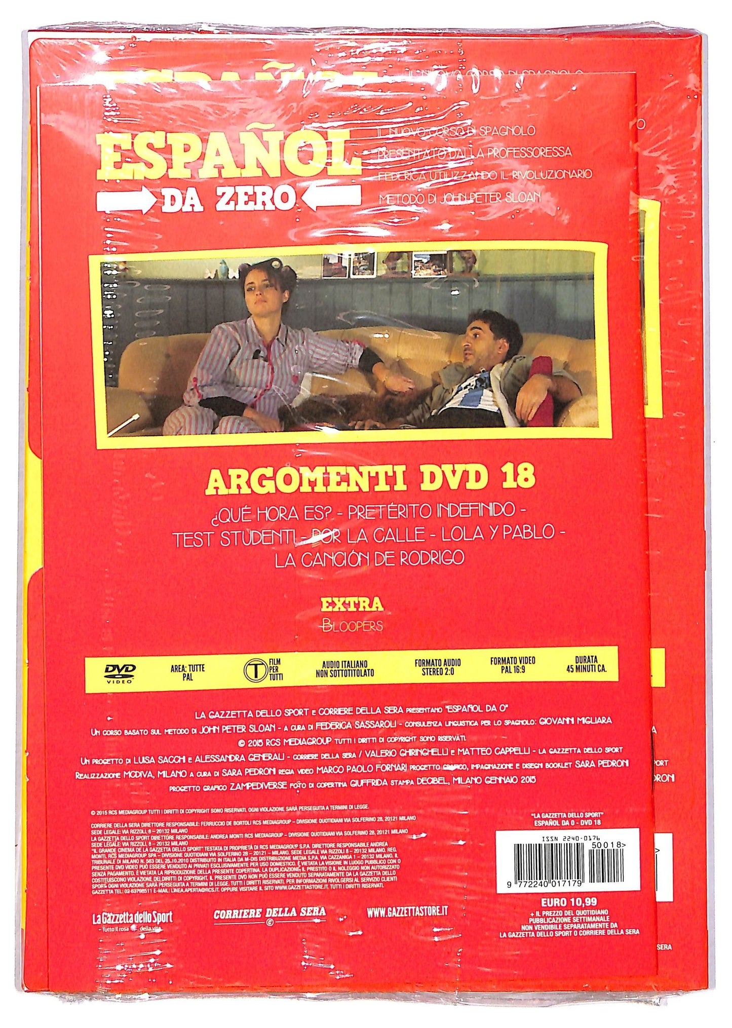 EBOND Espanol Da Zero Volume 18 Slipcase EDITORIALE DVD D789665