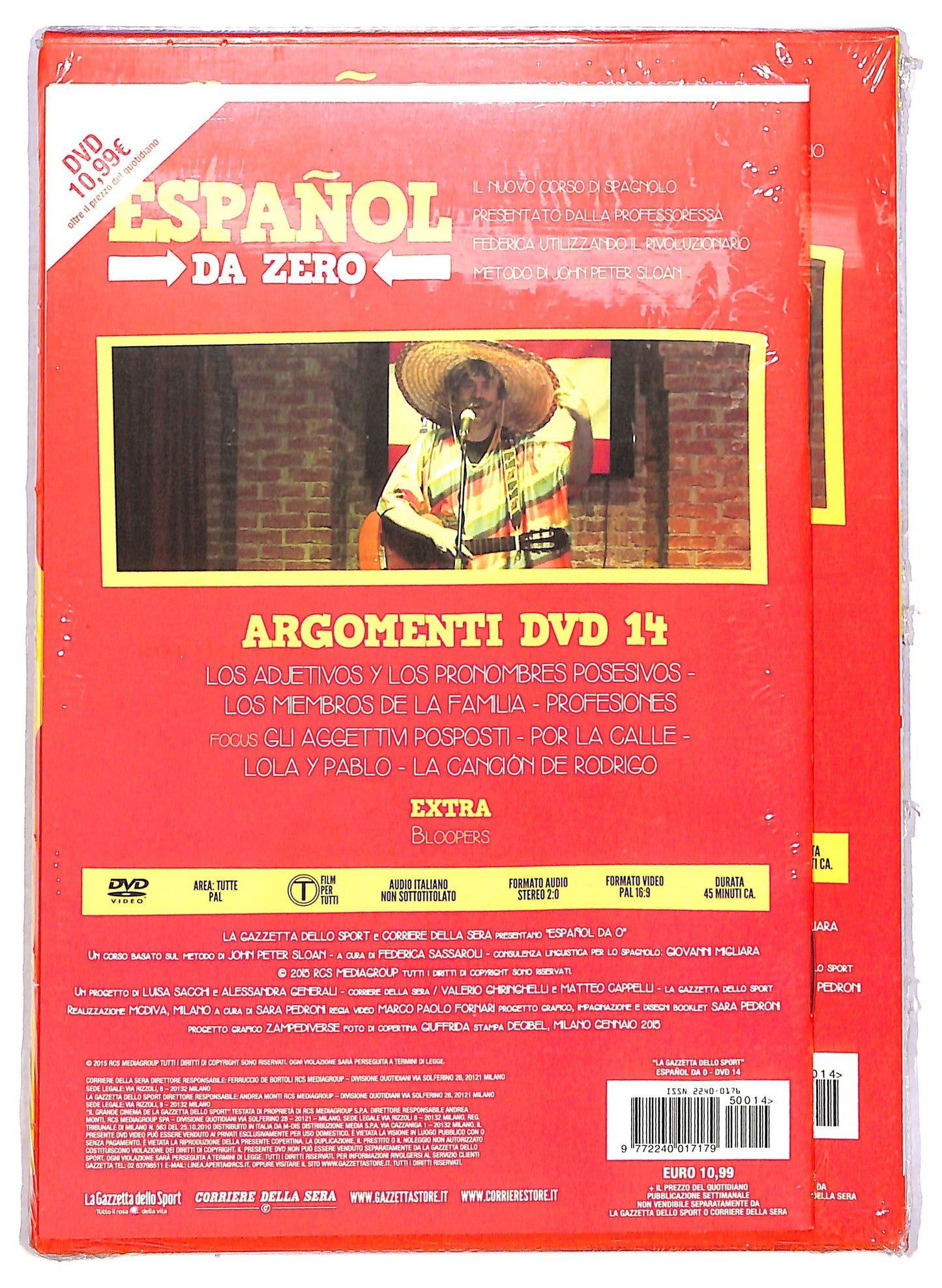 EBOND Espanol Da Zero Volume 14 Slipcase EDITORIALE DVD D789704