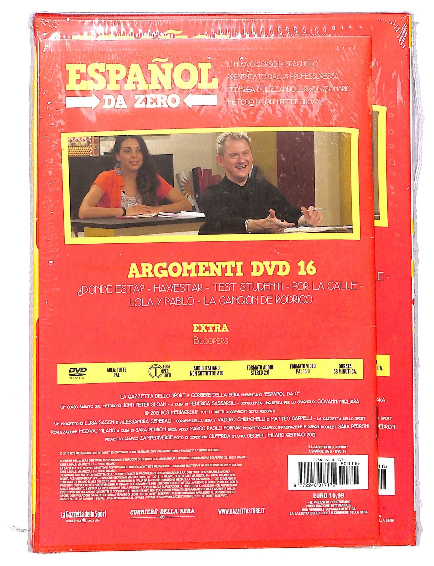 EBOND Espanol Da Zero Volume 16 Slipcase EDITORIALE DVD D789707