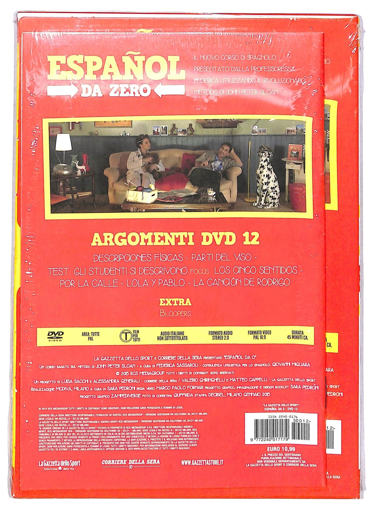 EBOND Espanol Da Zero Volume 12 Slipcase EDITORIALE DVD D789709