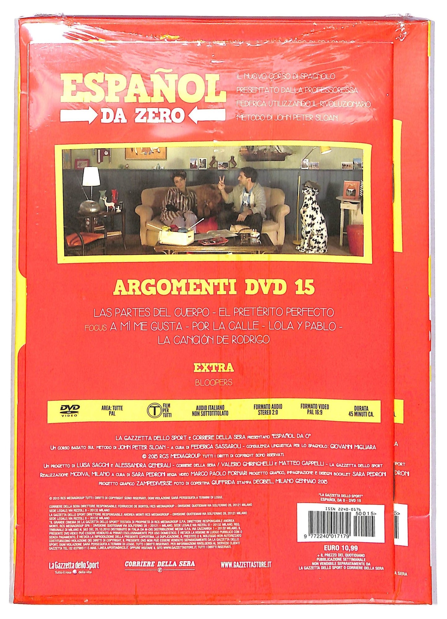 EBOND Espanol Da Zero Volume 15 Slipcase EDITORIALE DVD D789712
