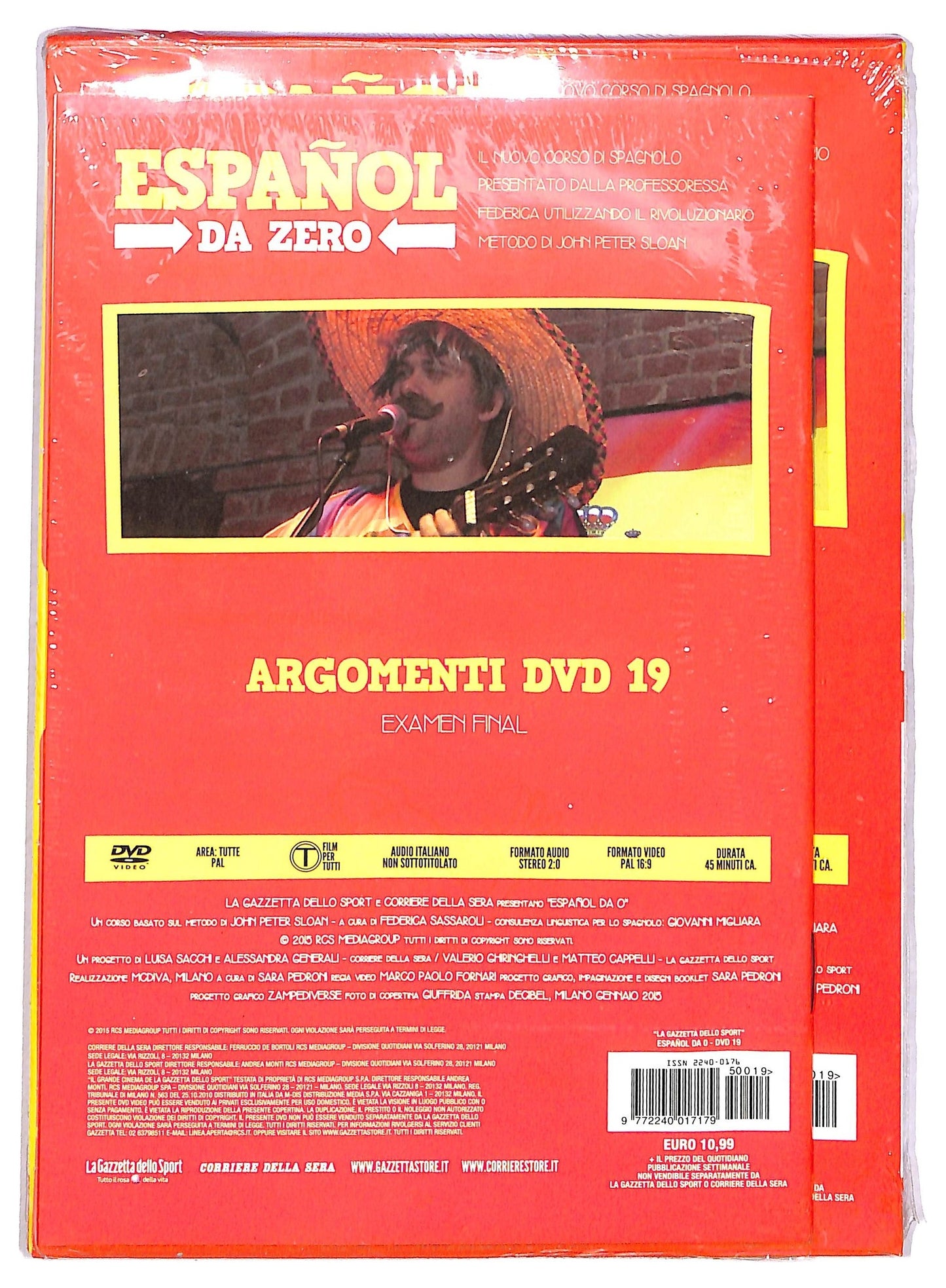 EBOND Espanol Da Zero Volume 19 Slipcase EDITORIALE DVD D789737