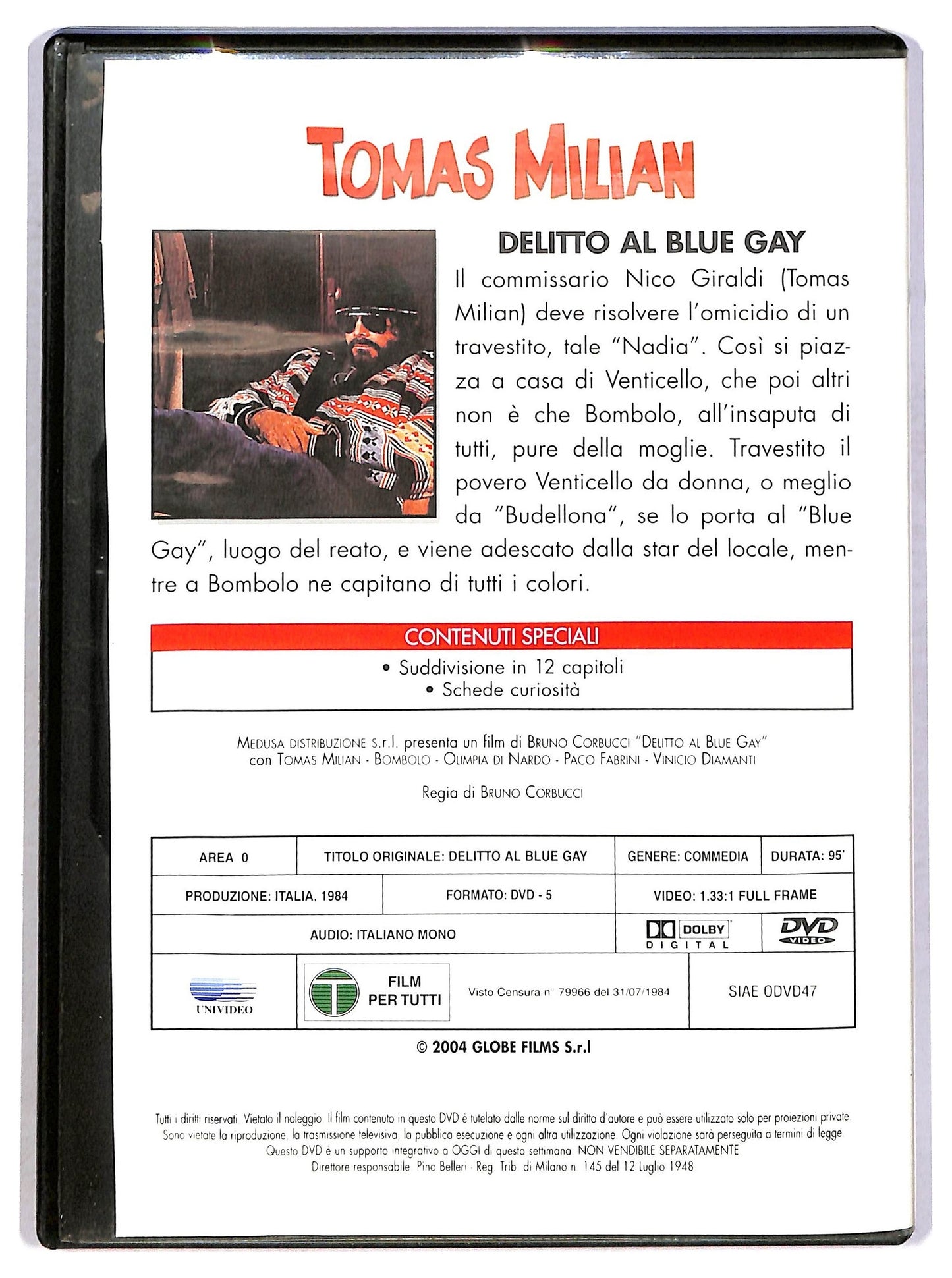 EBOND Delitto al Blue Gay EDITORIALE DVD D789752