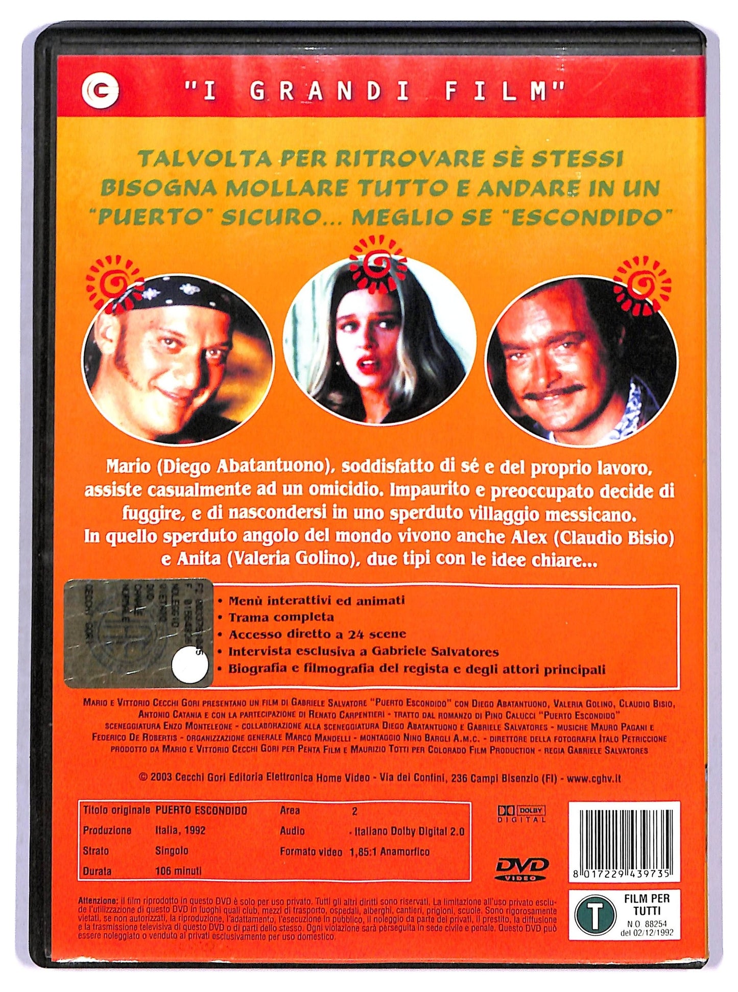 EBOND Puerto Escondido DVD D789820