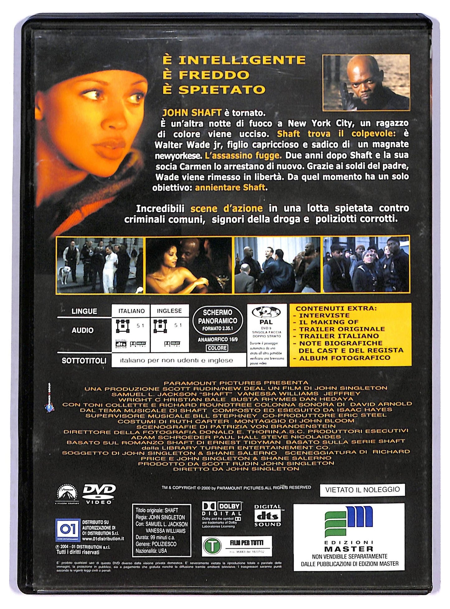 EBOND Shaft EDITORIALE DVD D789822