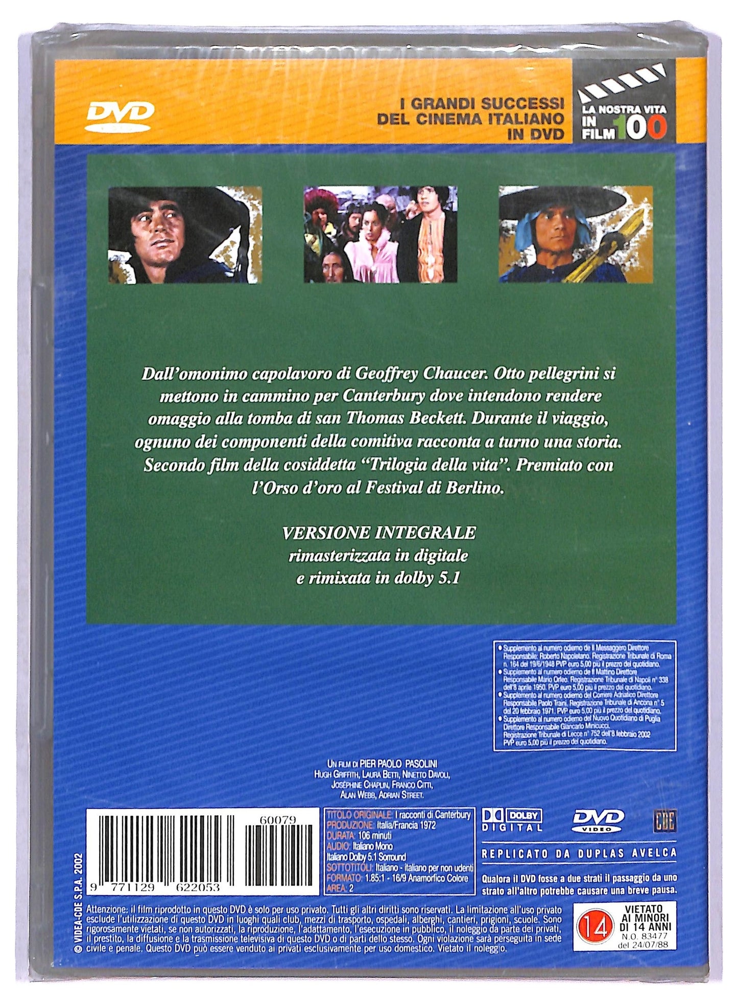 EBOND I racconti di Canterbury EDITORIALE DVD D789922