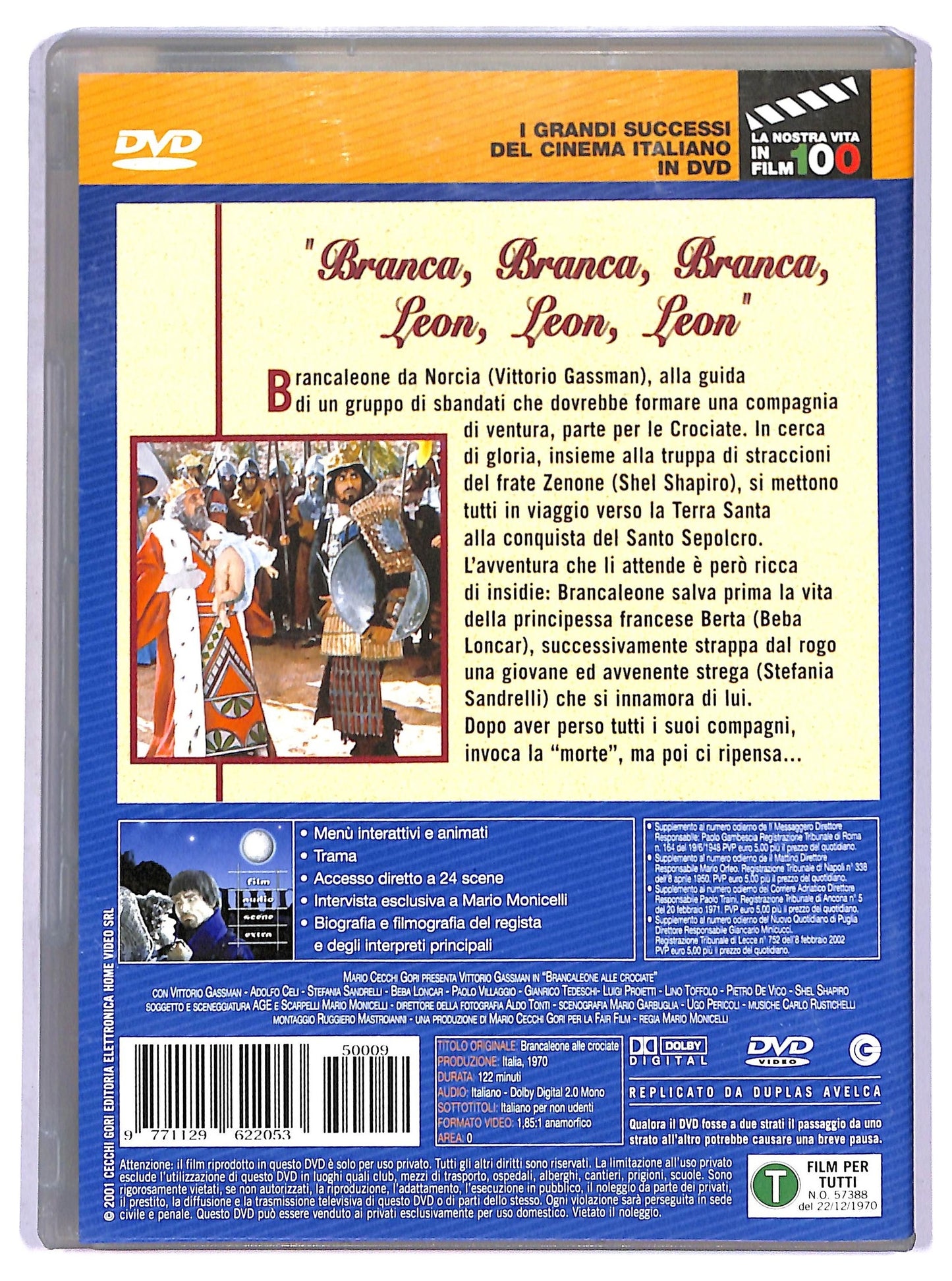 EBOND Brancaleone alle crociate EDITORIALE DVD D789941