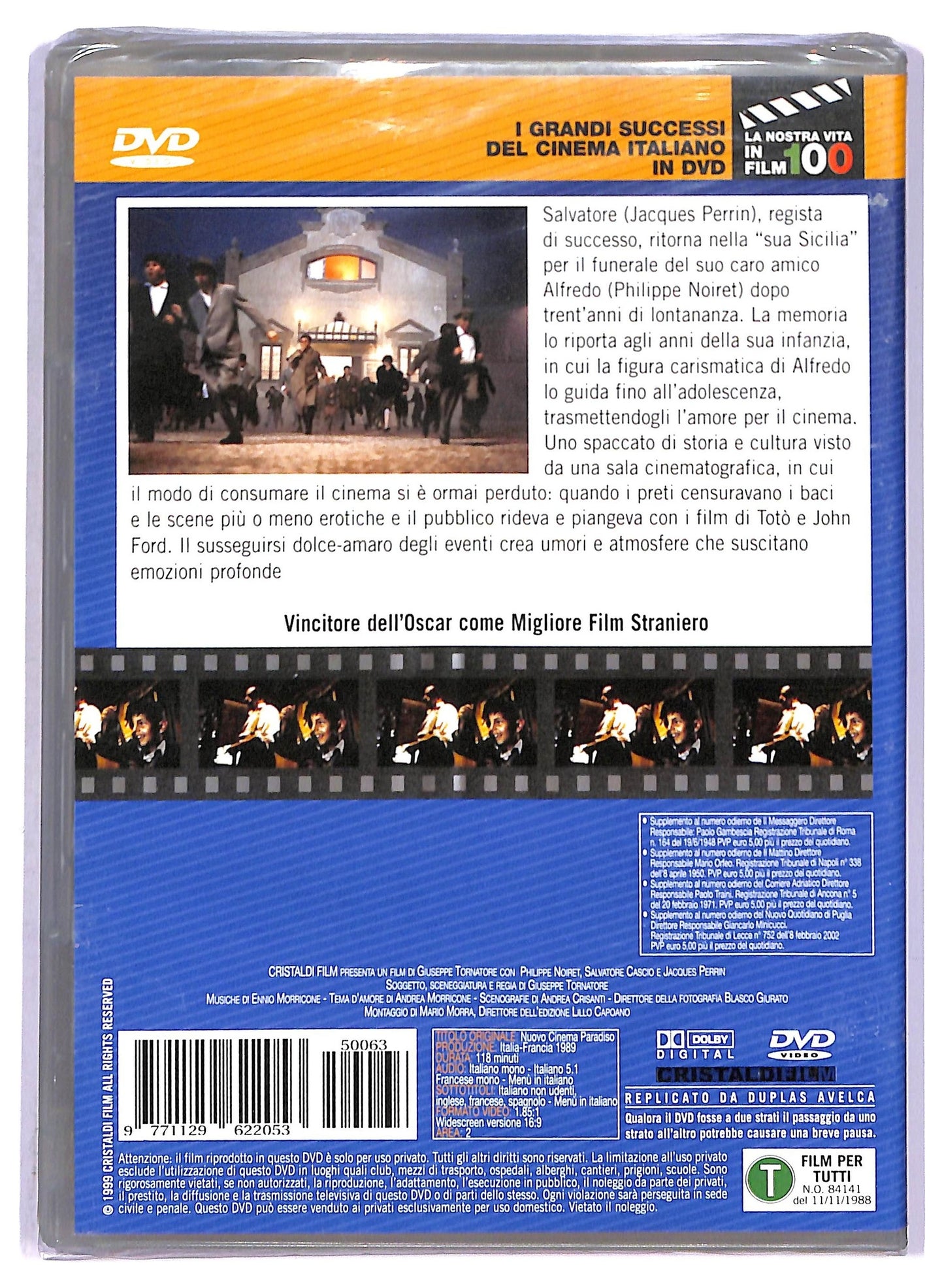EBOND Nuovo Cinema Paradiso EDITORIALE DVD D789946