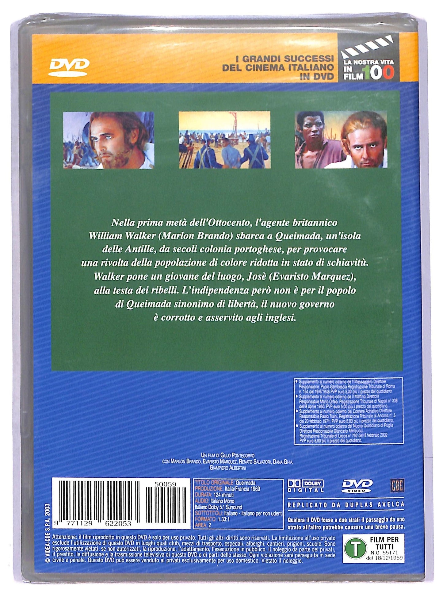 EBOND Queimada EDITORIALE DVD D789949